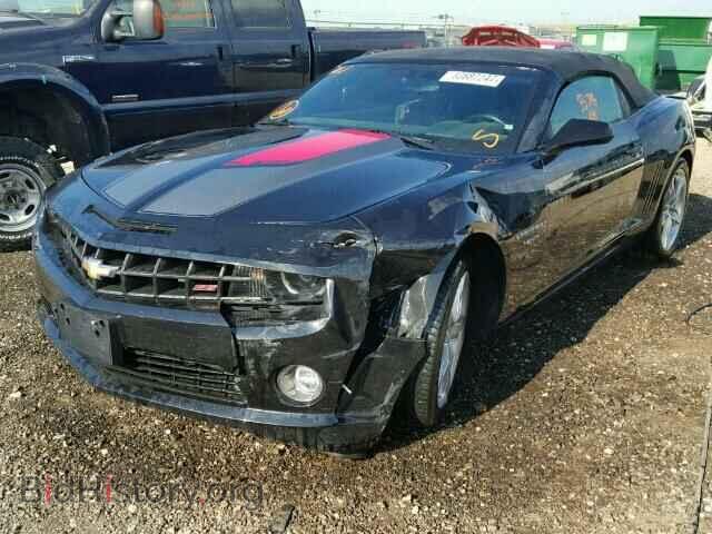 2012 CHEVROLET CAMARO - VIN: 2G1FT3DW5C9103807 - Фото 2