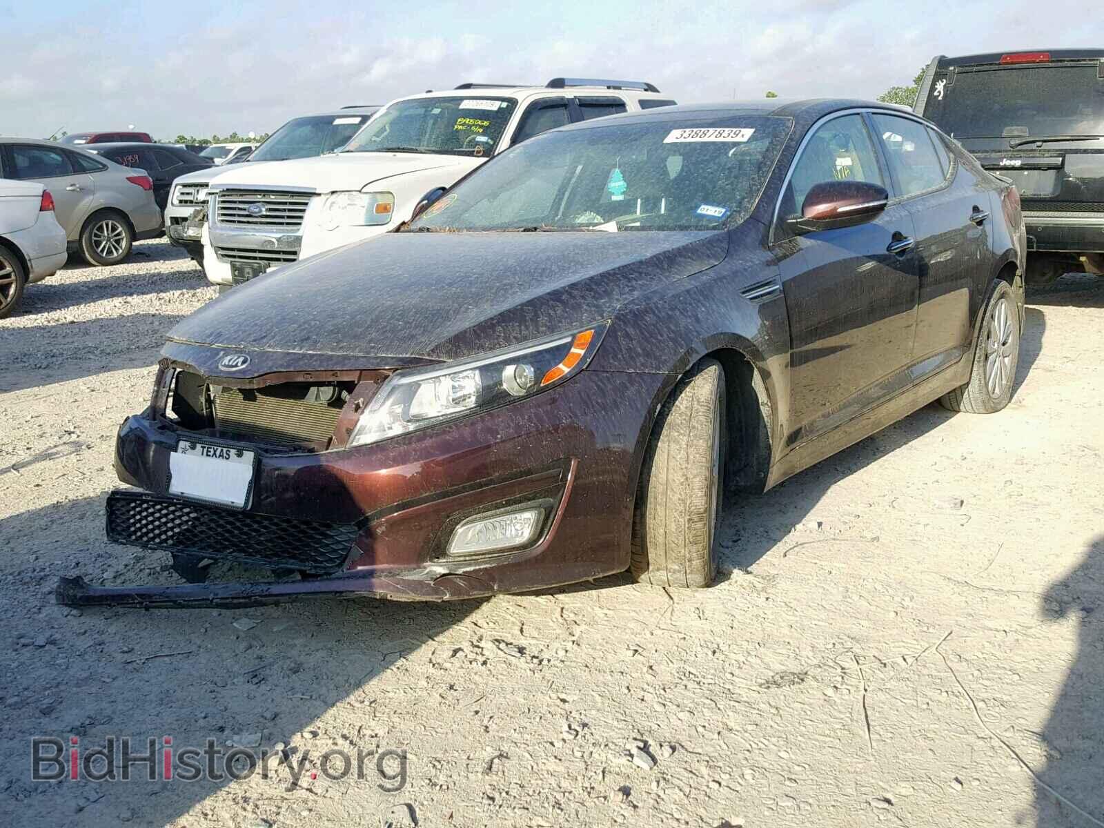 2014 KIA OPTIMA EX - VIN: 5XXGN4A79EG305098 - Фото 2