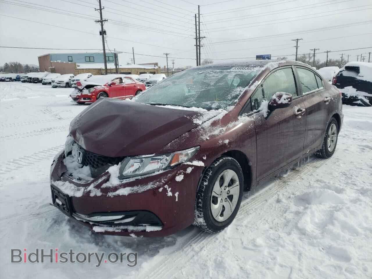 2013 HONDA CIVIC - VIN: 19XFB2F50DE024458 - Фото 2