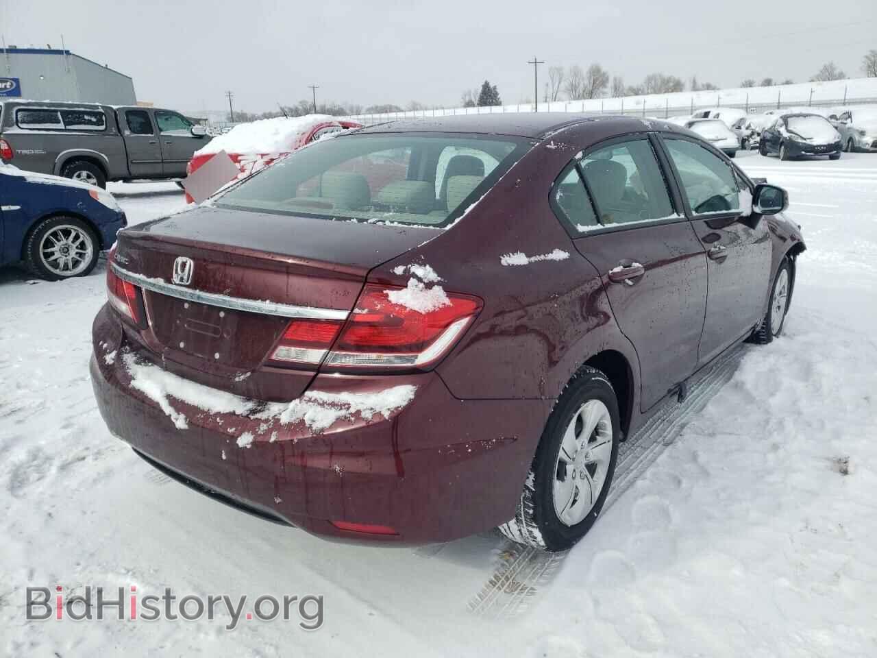 2013 HONDA CIVIC - VIN: 19XFB2F50DE024458 - Фото 4