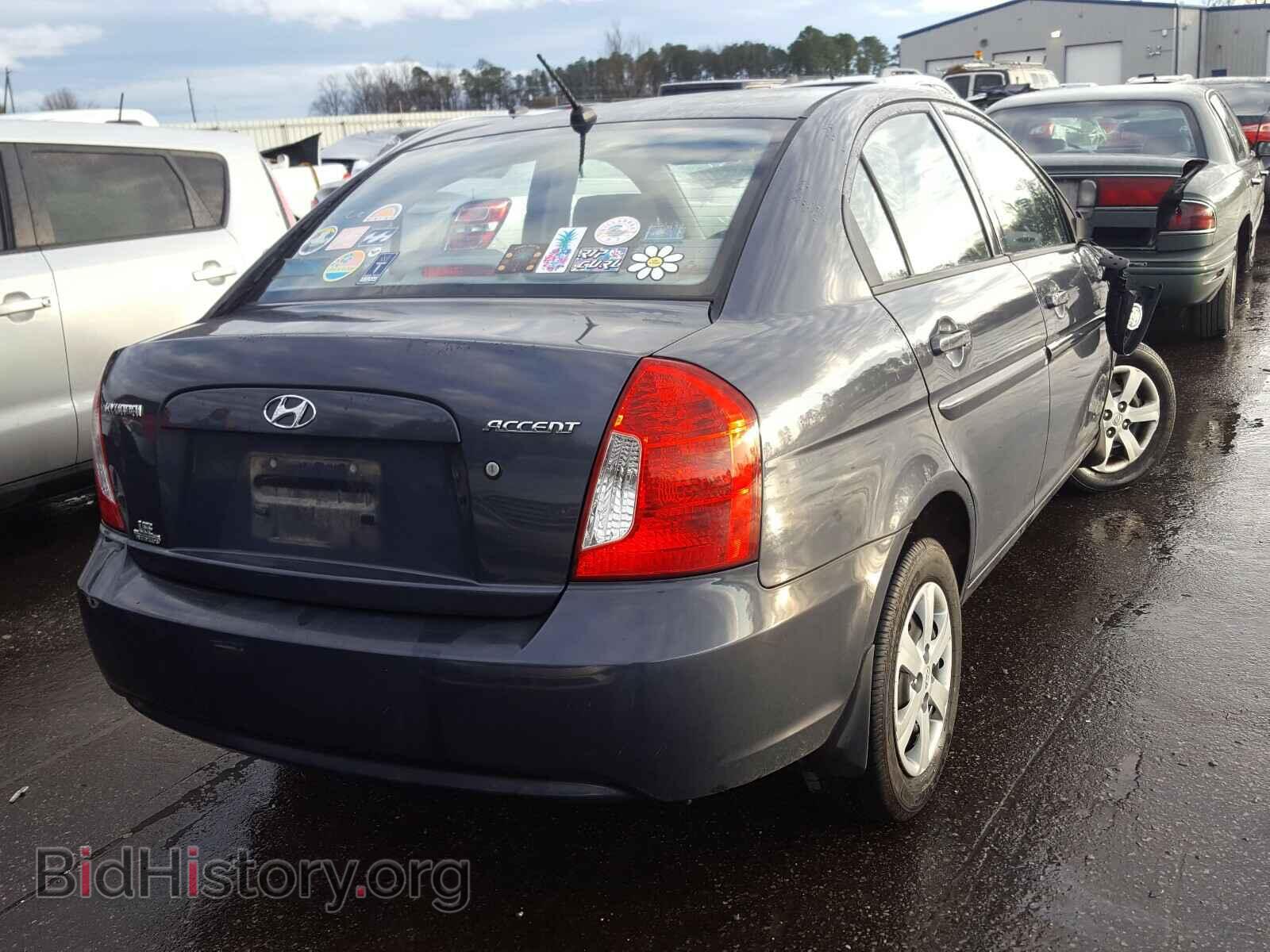 2009 HYUNDAI ACCENT - VIN: KMHCN46C19U286093 - Фото 4