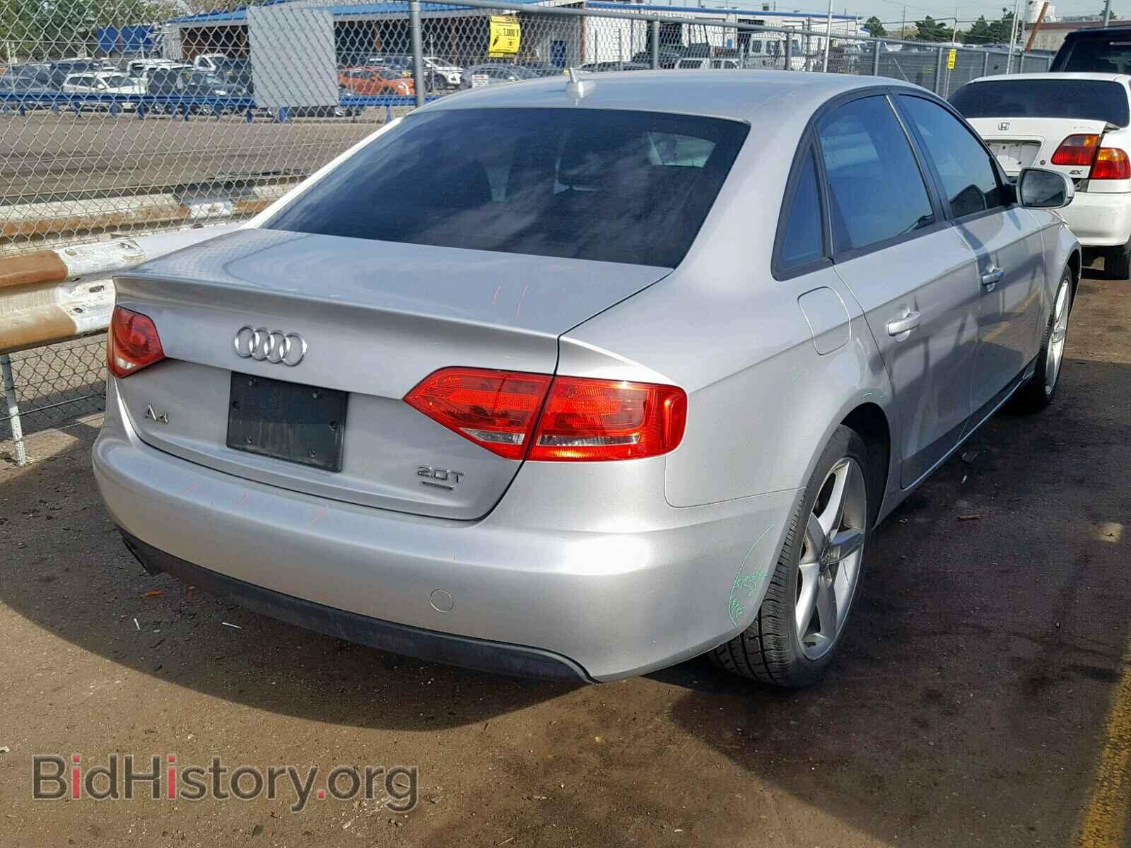 2012 AUDI A4 - VIN: WAUBFAFL4CA119325 - Фото 4