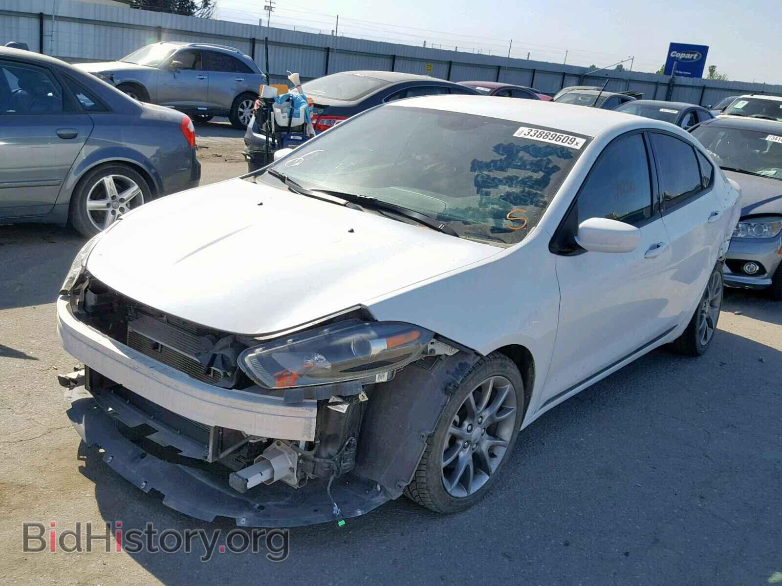 2014 DODGE DART - VIN: 1C3CDFBBXED669688 - Фото 2