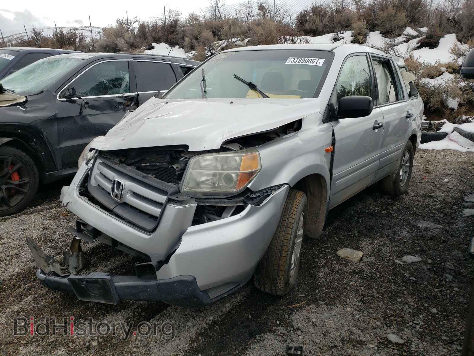 2006 HONDA PILOT - VIN: 5FNYF18186B014470 - Фото 2