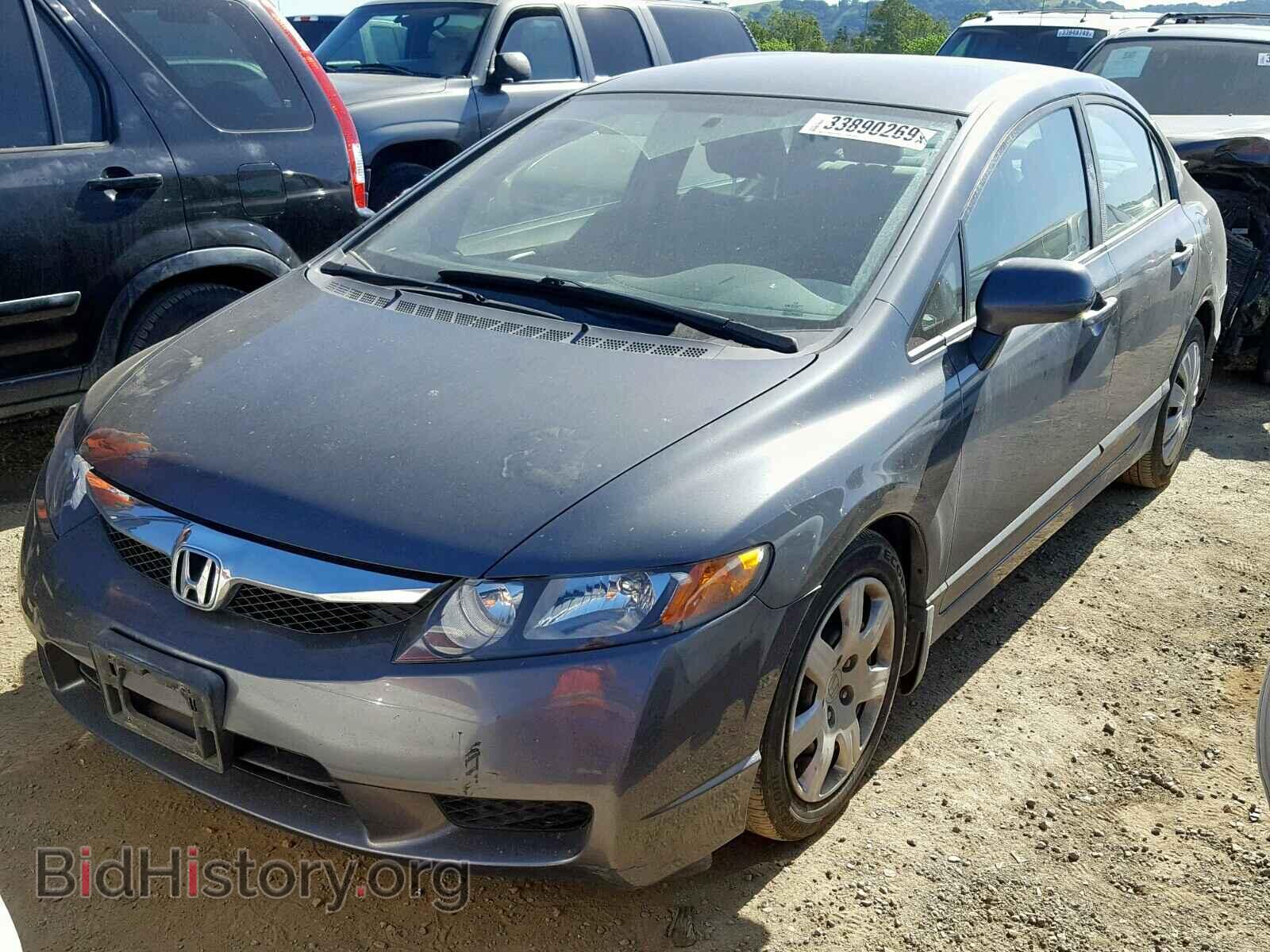 2009 HONDA CIVIC LX - VIN: 19XFA16579E047367 - Фото 2