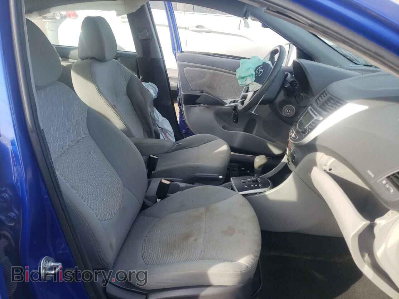 2013 HYUNDAI ACCENT - VIN: KMHCT4AE7DU488704 - Фото 5