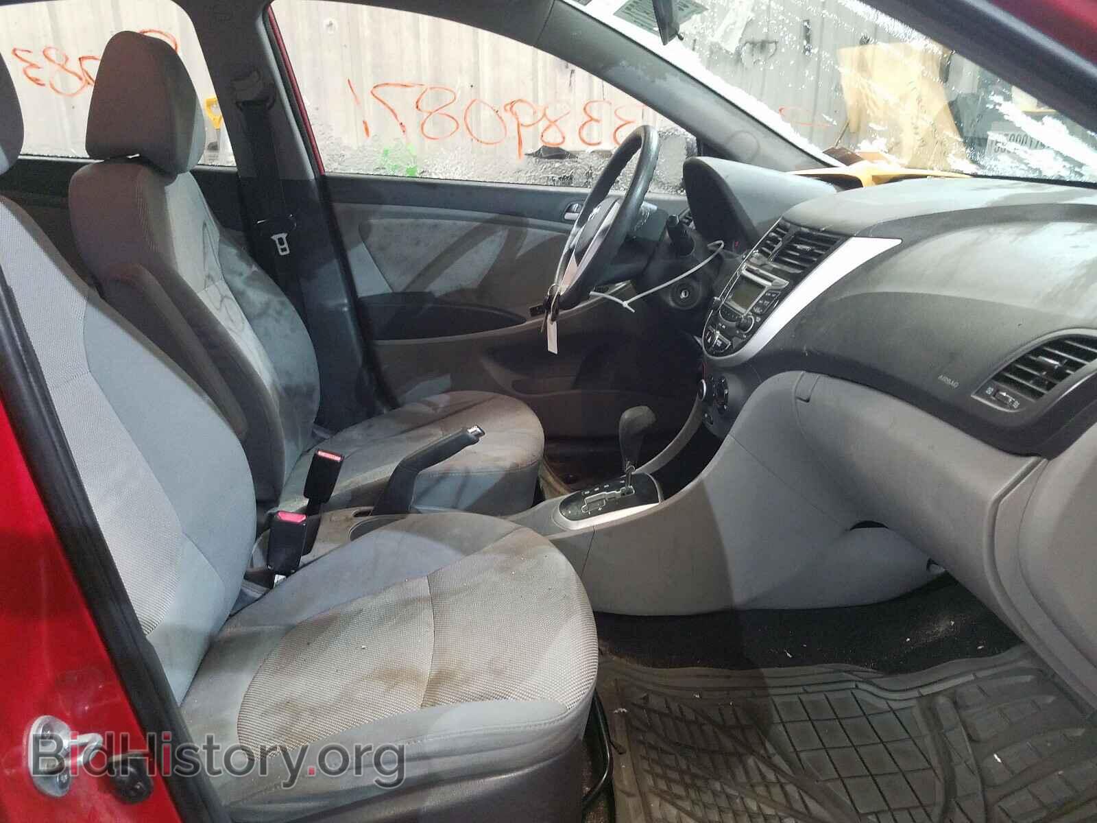 2013 HYUNDAI ACCENT - VIN: KMHCT4AE4DU343376 - Фото 5