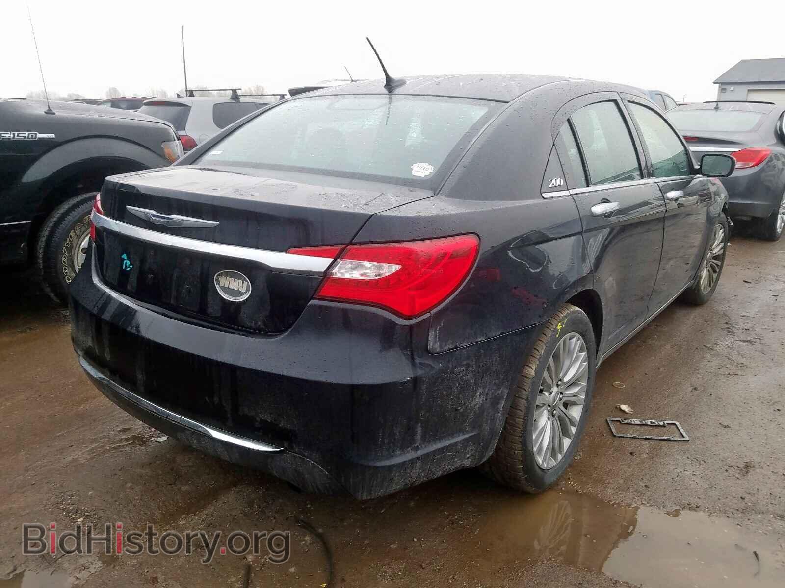 2012 CHRYSLER 200 - VIN: 1C3CCBCB3CN307378 - Фото 4