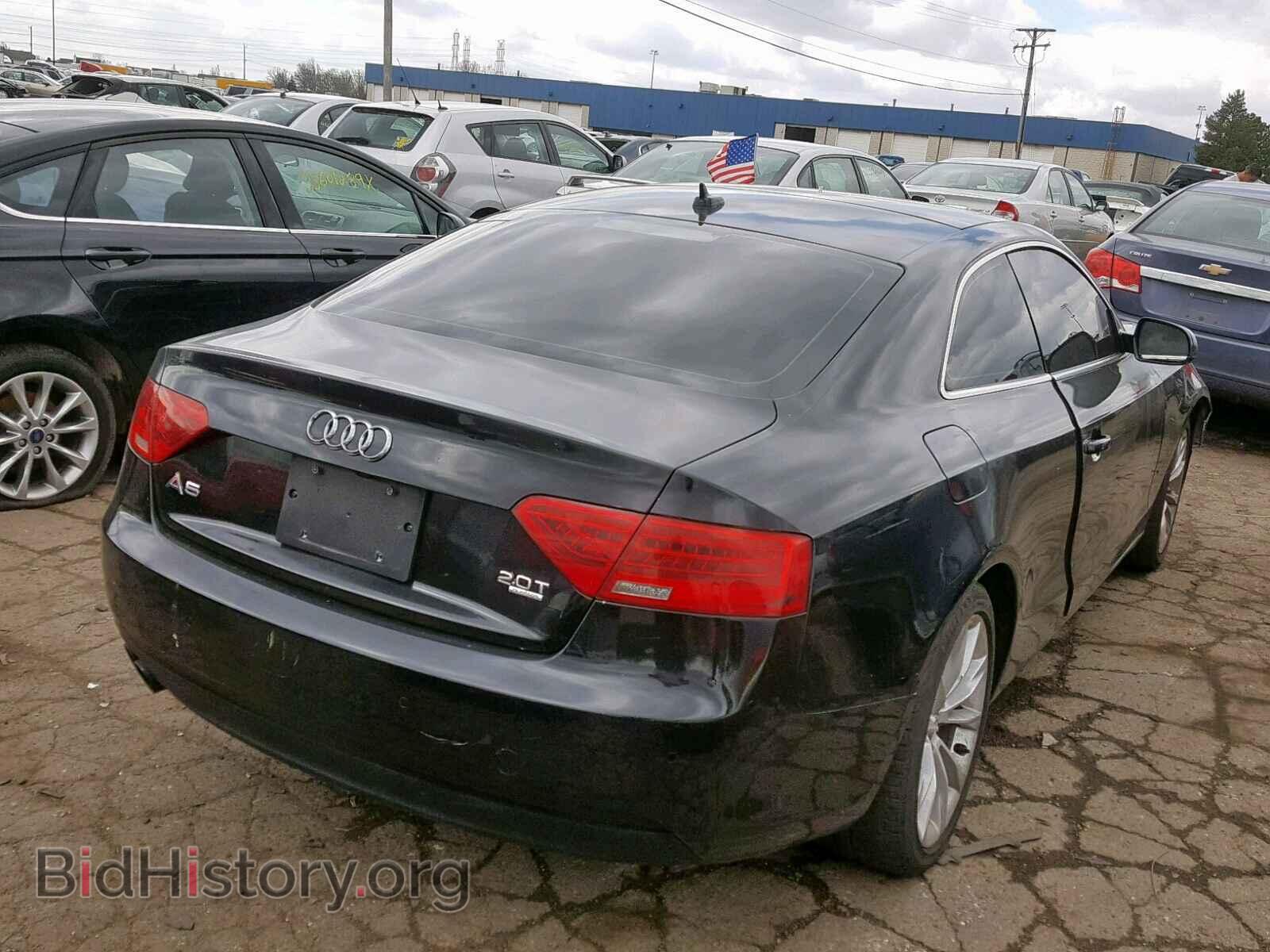 2013 AUDI A5 PREMIUM - VIN: WAULFAFR6DA041690 - Фото 4
