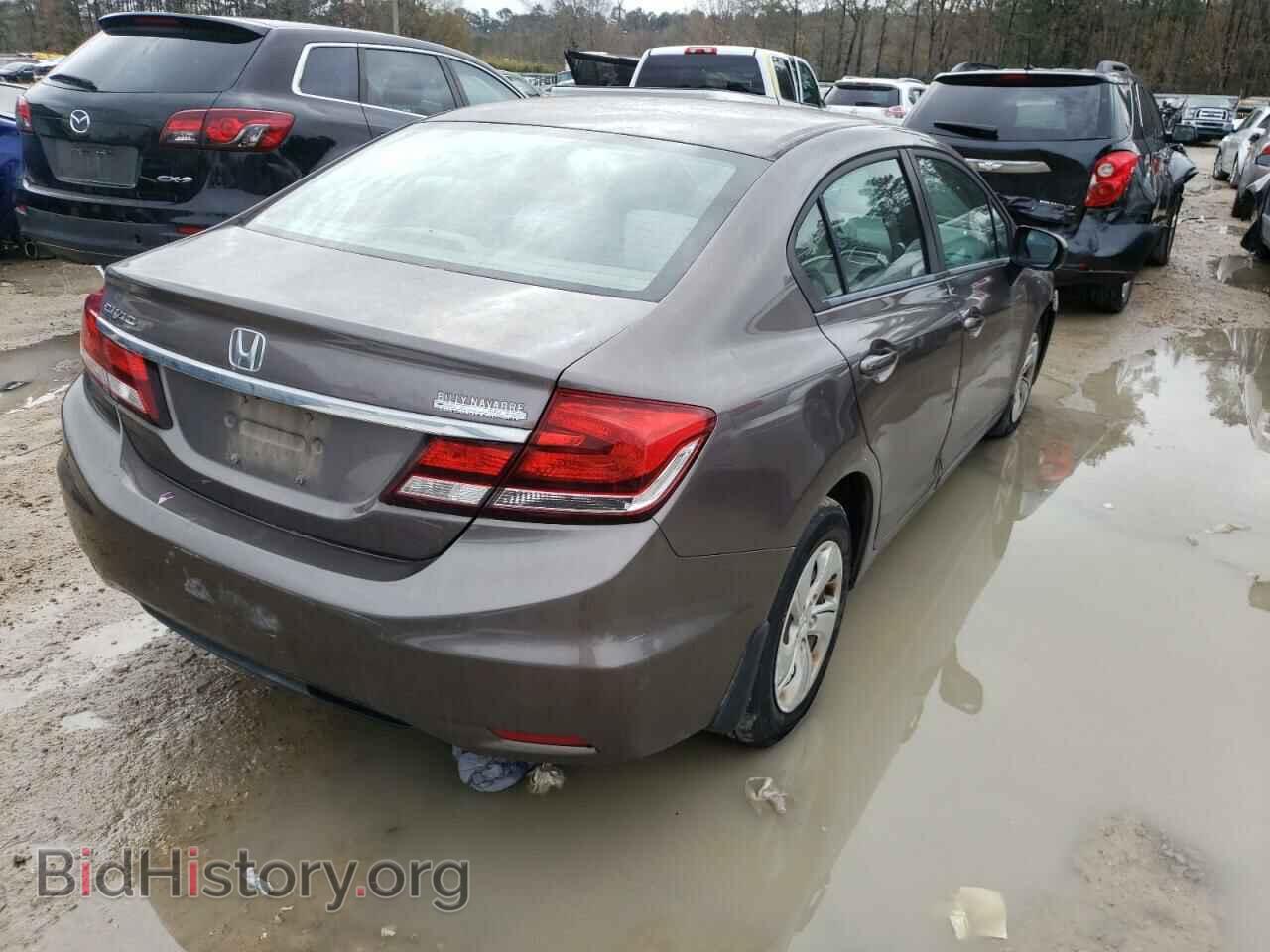 2014 HONDA CIVIC - VIN: 19XFB2F52EE029114 - Фото 4