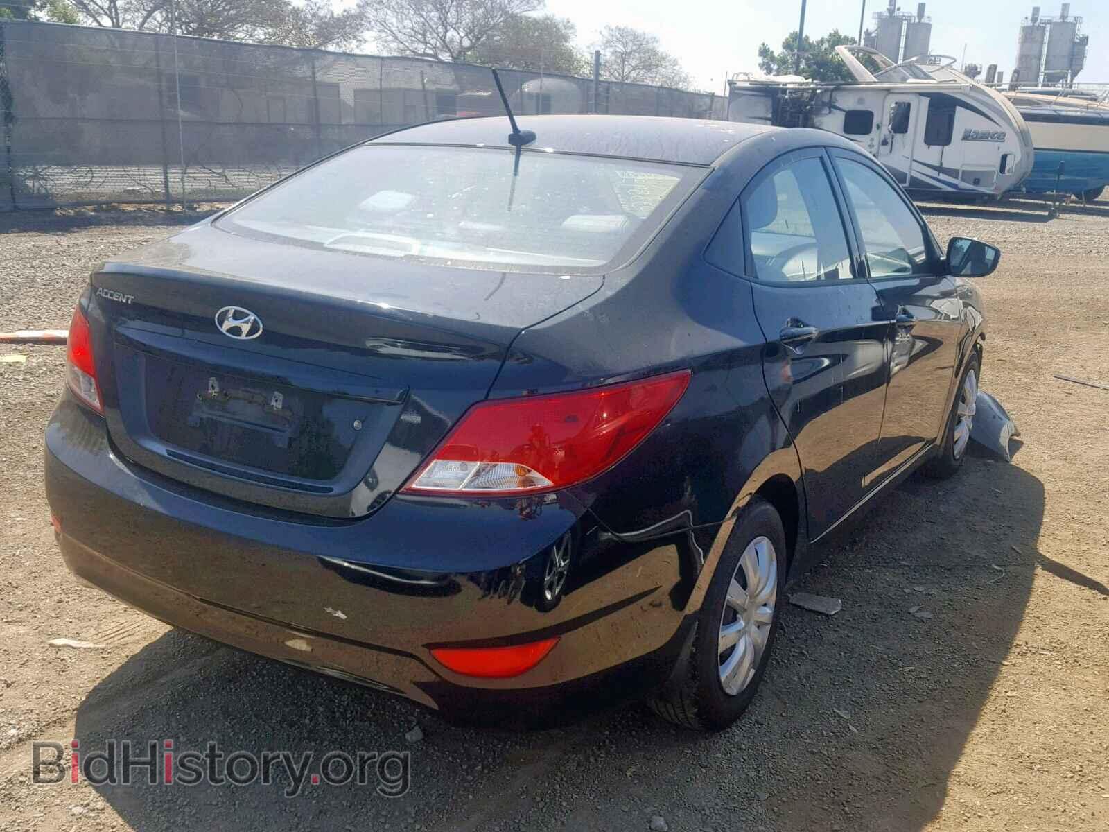2016 HYUNDAI ACCENT - VIN: KMHCT4AE8GU121671 - Фото 4