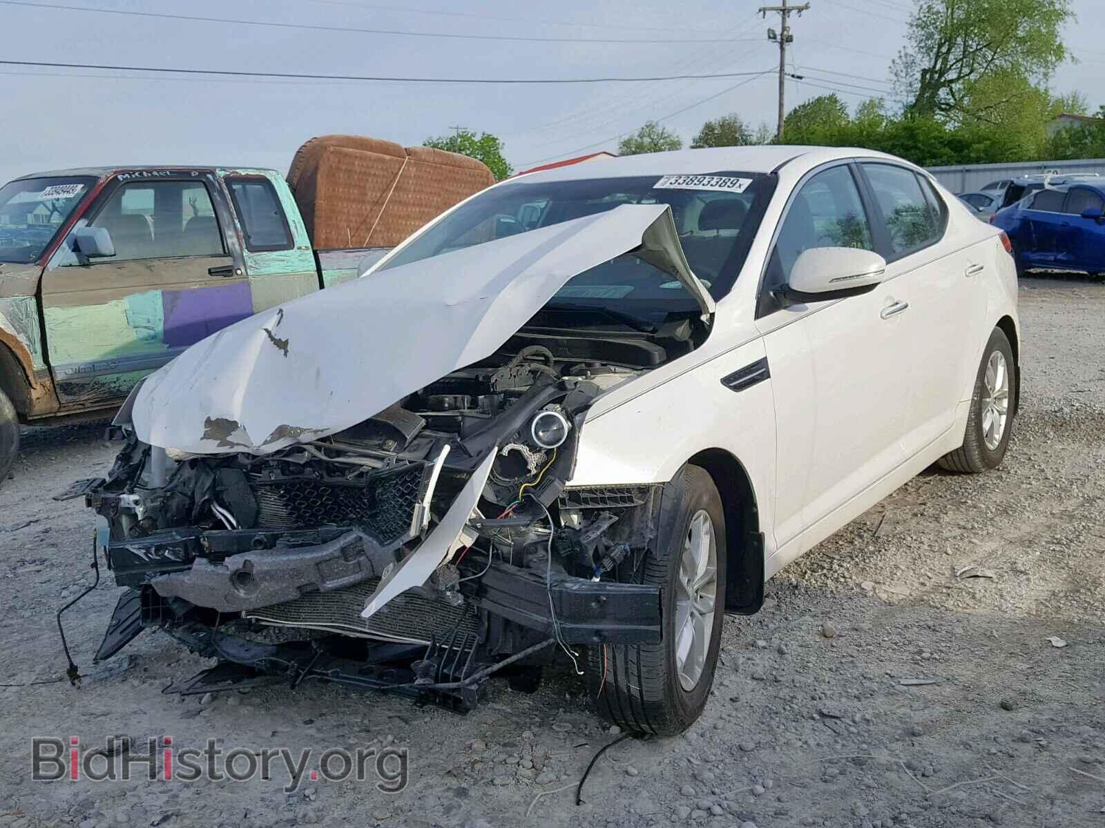 2012 KIA OPTIMA LX - VIN: KNAGM4A7XC5278544 - Фото 2