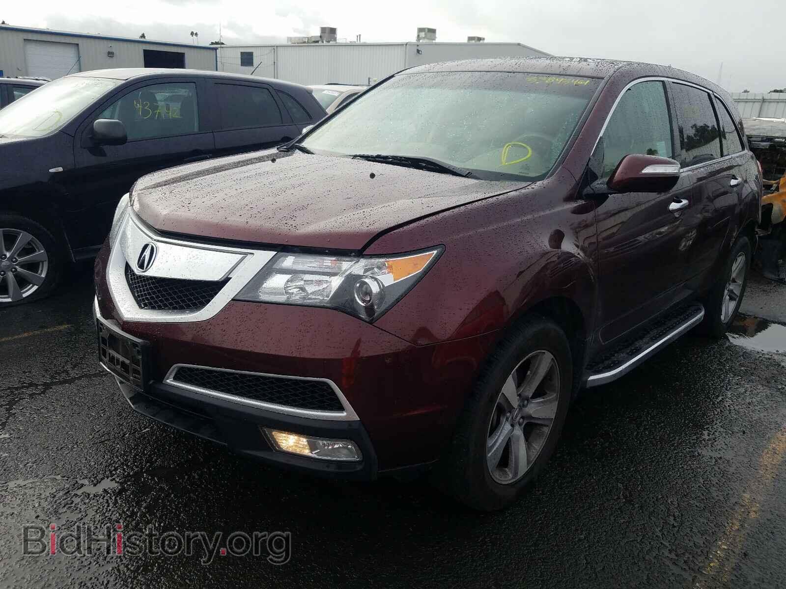 2012 ACURA MDX - VIN: 2HNYD2H31CH522941 - Фото 2