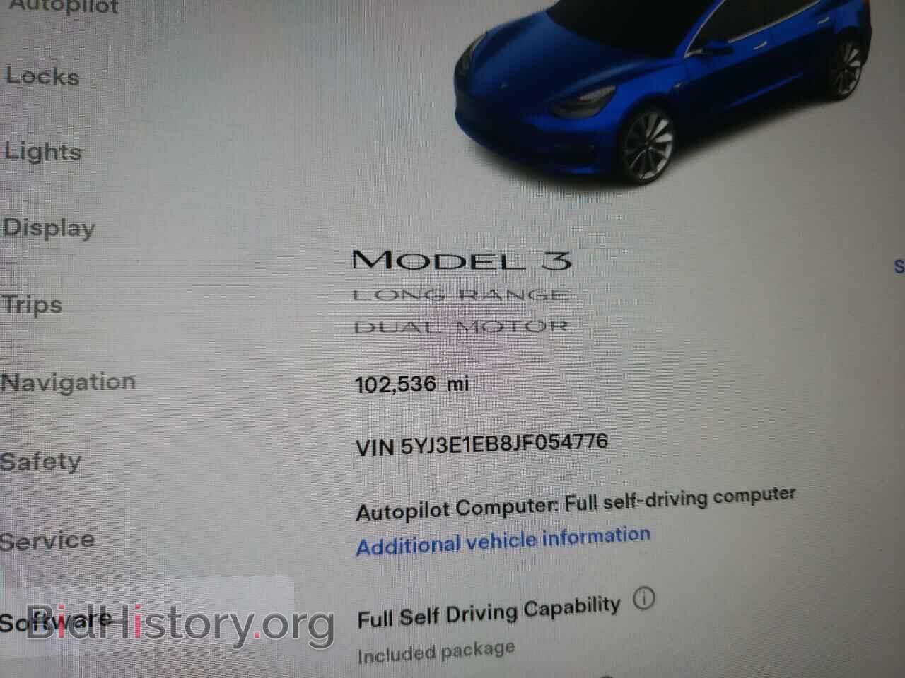 2018 TESLA MODEL 3 - VIN: 5YJ3E1EB8JF054776 - Photo 8
