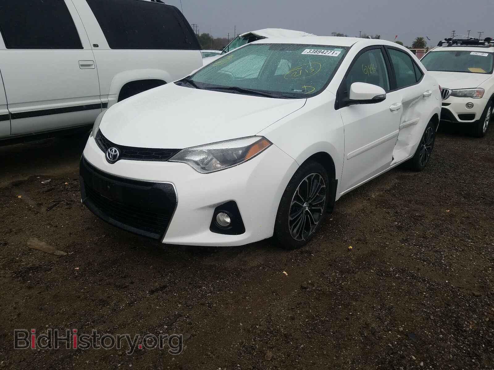 2014 TOYOTA COROLLA - VIN: 2T1BURHE7EC220413 - Фото 2