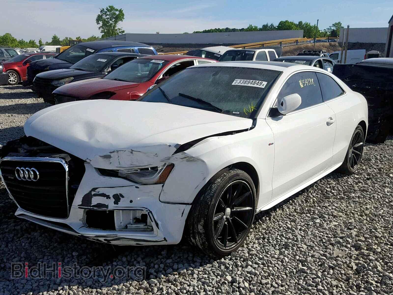 2016 AUDI A5 PREMIUM - VIN: WAUM2AFR0GA011959 - Фото 2