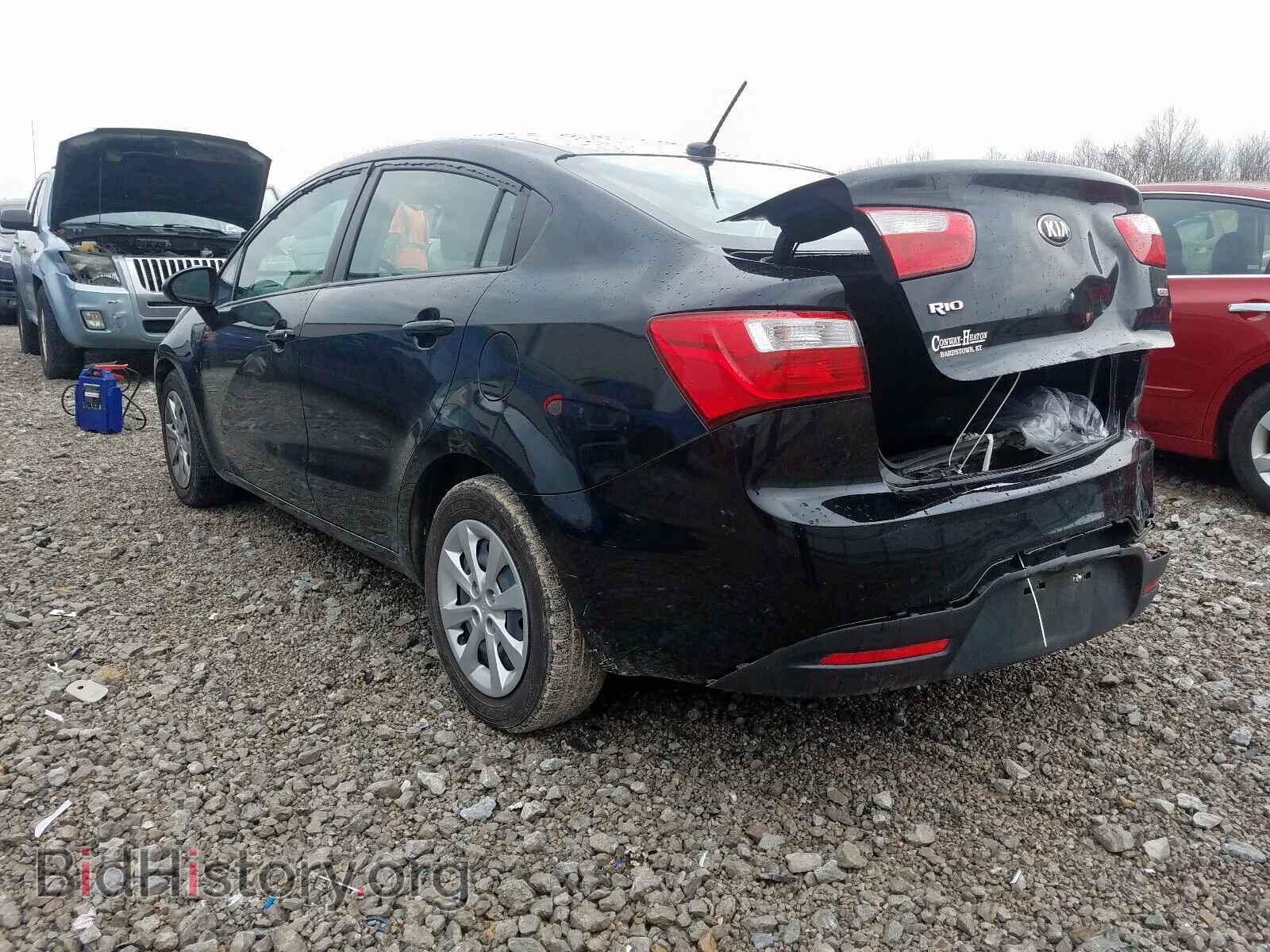 2015 KIA RIO - VIN: KNADM4A34F6443504 - Фото 3