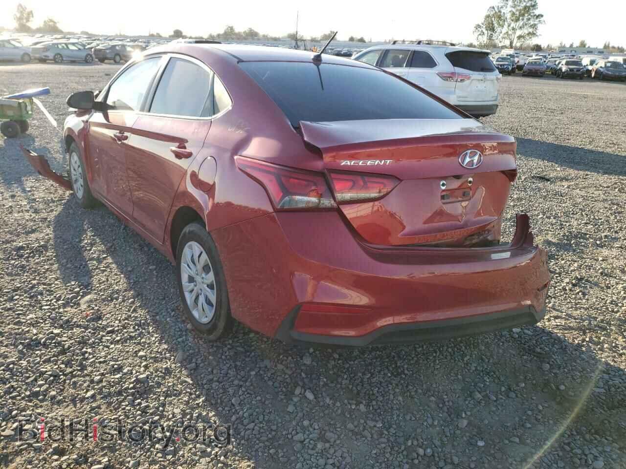 2021 HYUNDAI ACCENT - VIN: 3KPC24A60ME135140 - Фото 3