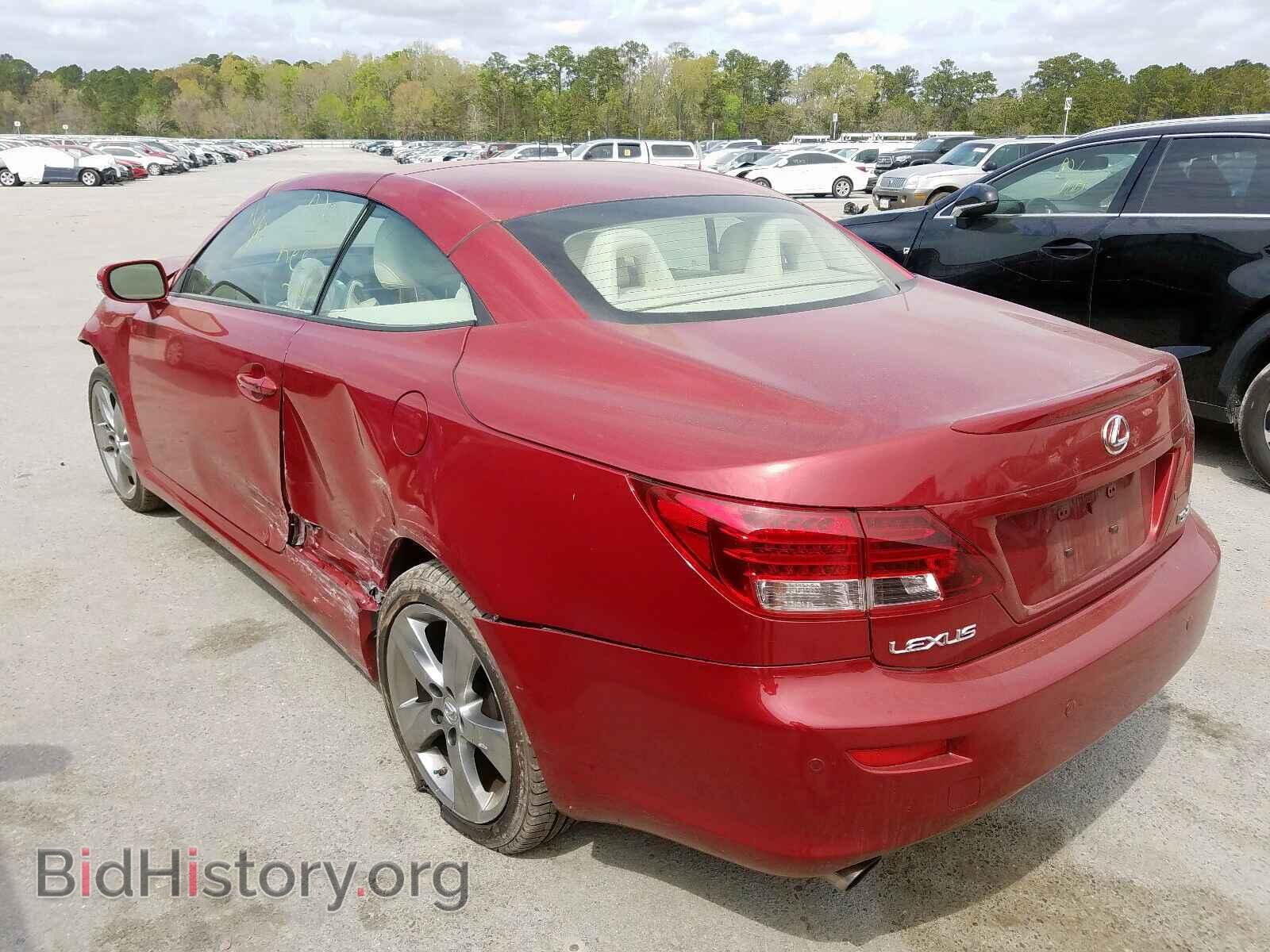 2010 LEXUS IS - VIN: JTHFF2C28A2512627 - Фото 3
