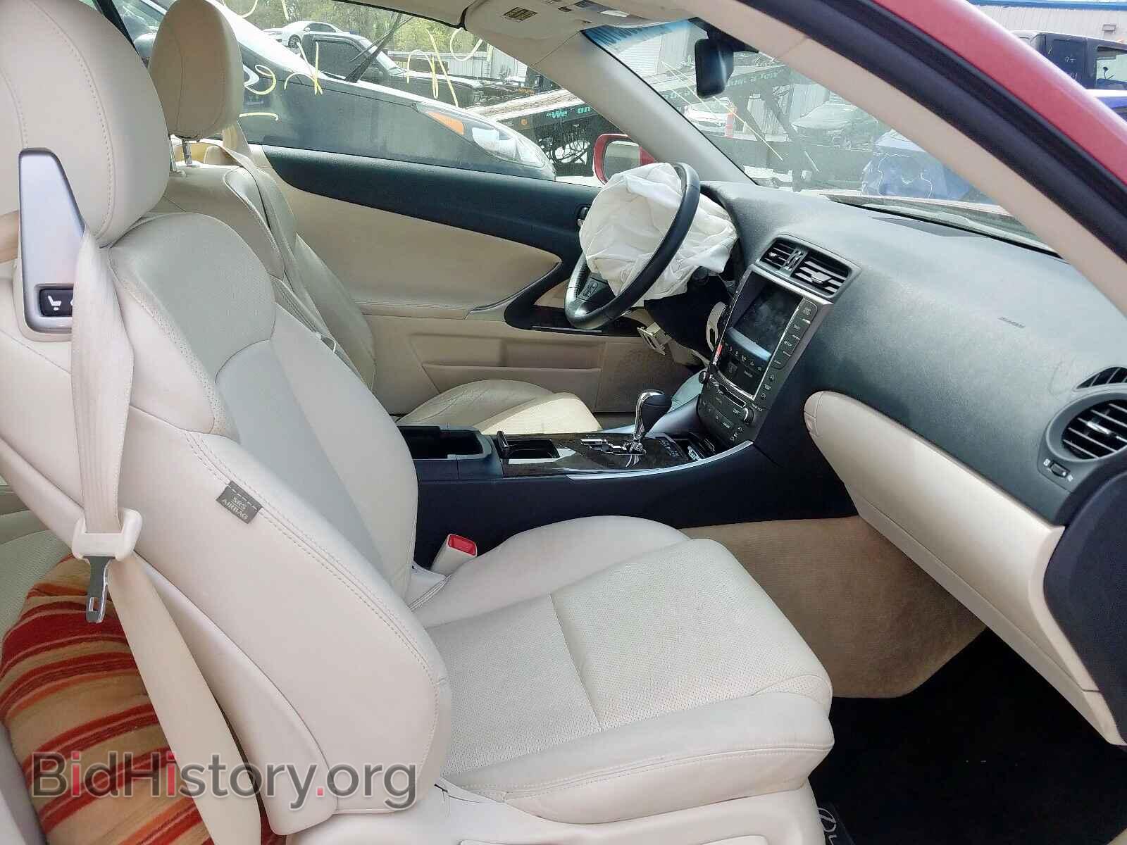 2010 LEXUS IS - VIN: JTHFF2C28A2512627 - Фото 5