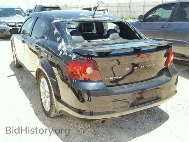 2013 DODGE AVENGER - VIN: 1C3CDZCG1DN616446 - Фото 3