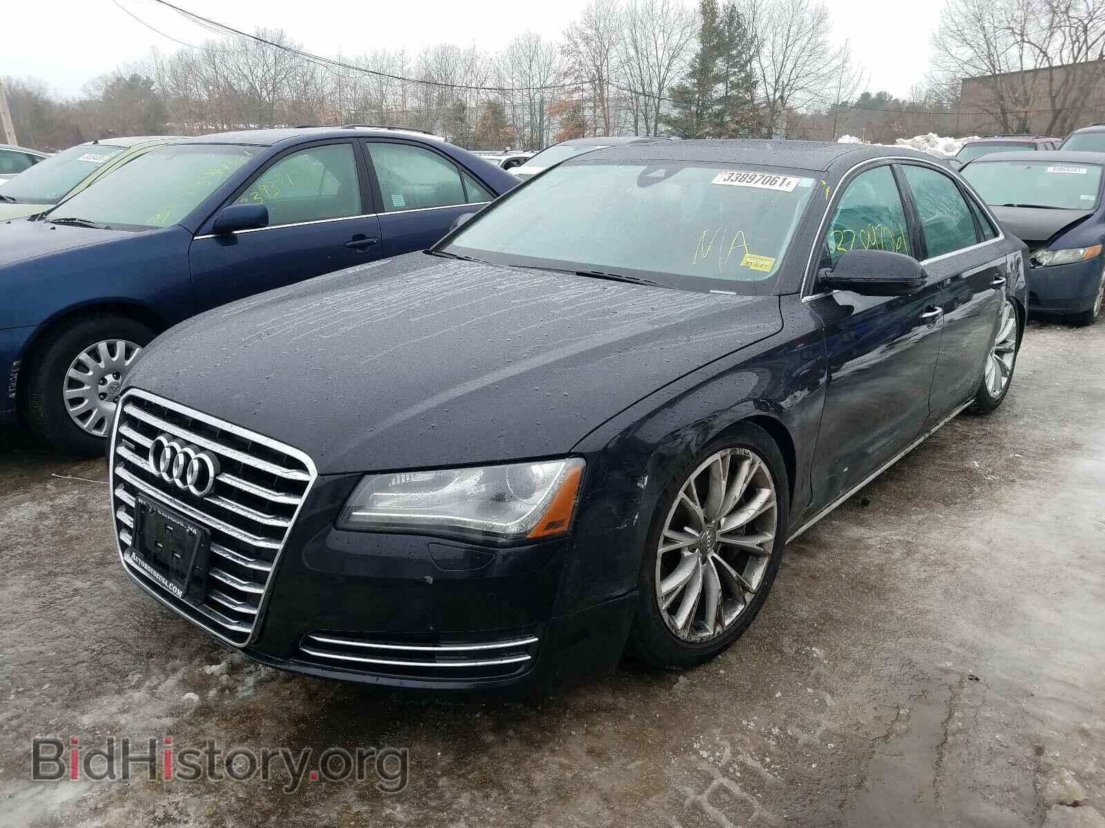 2011 AUDI A8 - VIN: WAURVAFD1BN018146 - Фото 2