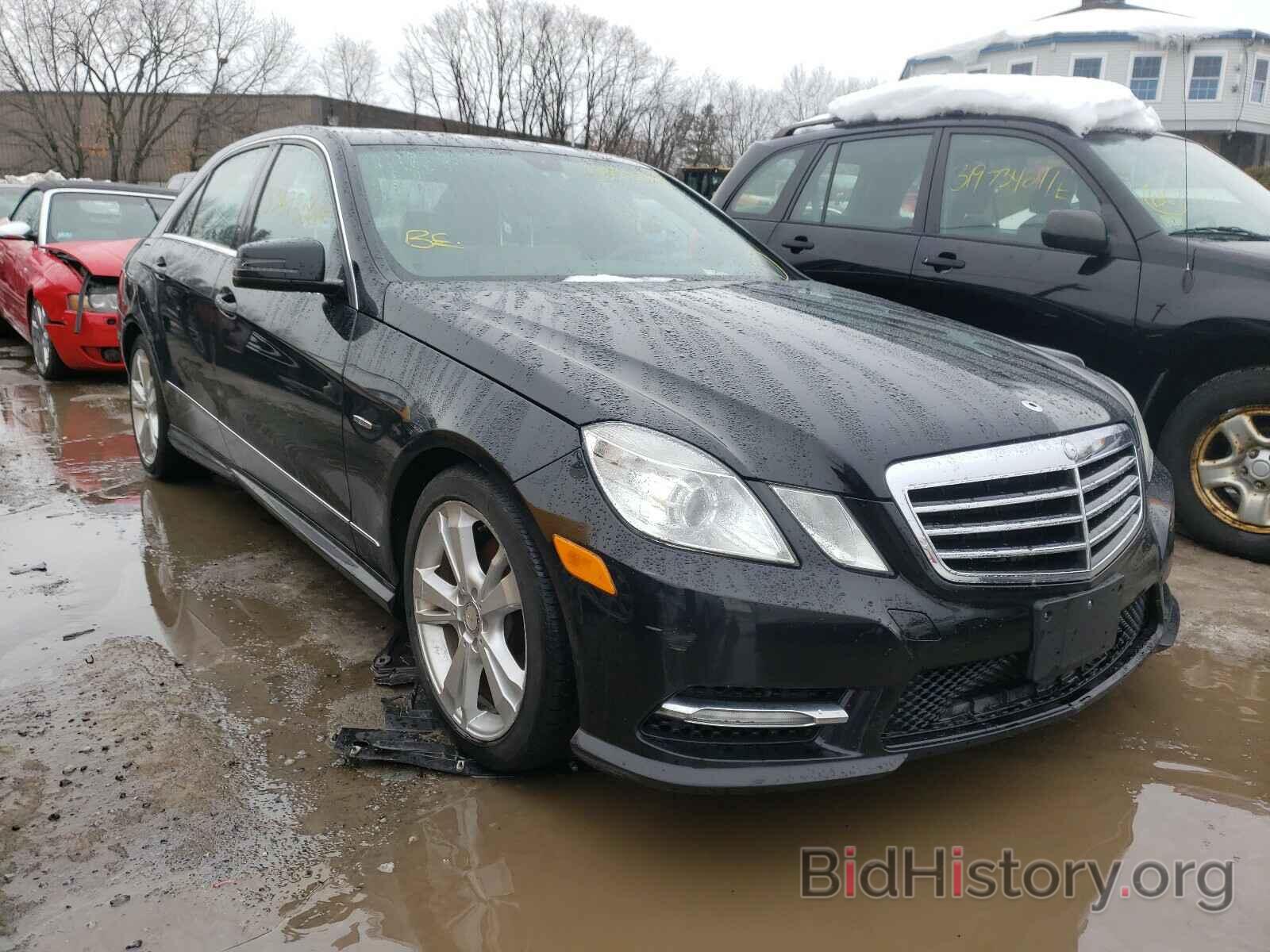 Photo WDDHF8JB1CA611272 - MERCEDES-BENZ E CLASS 2012