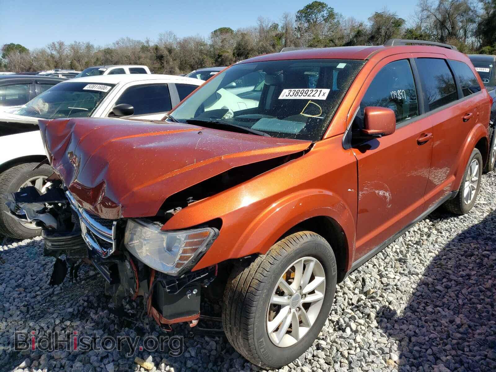 2013 DODGE JOURNEY - VIN: 3C4PDCBB0DT730034 - Фото 2