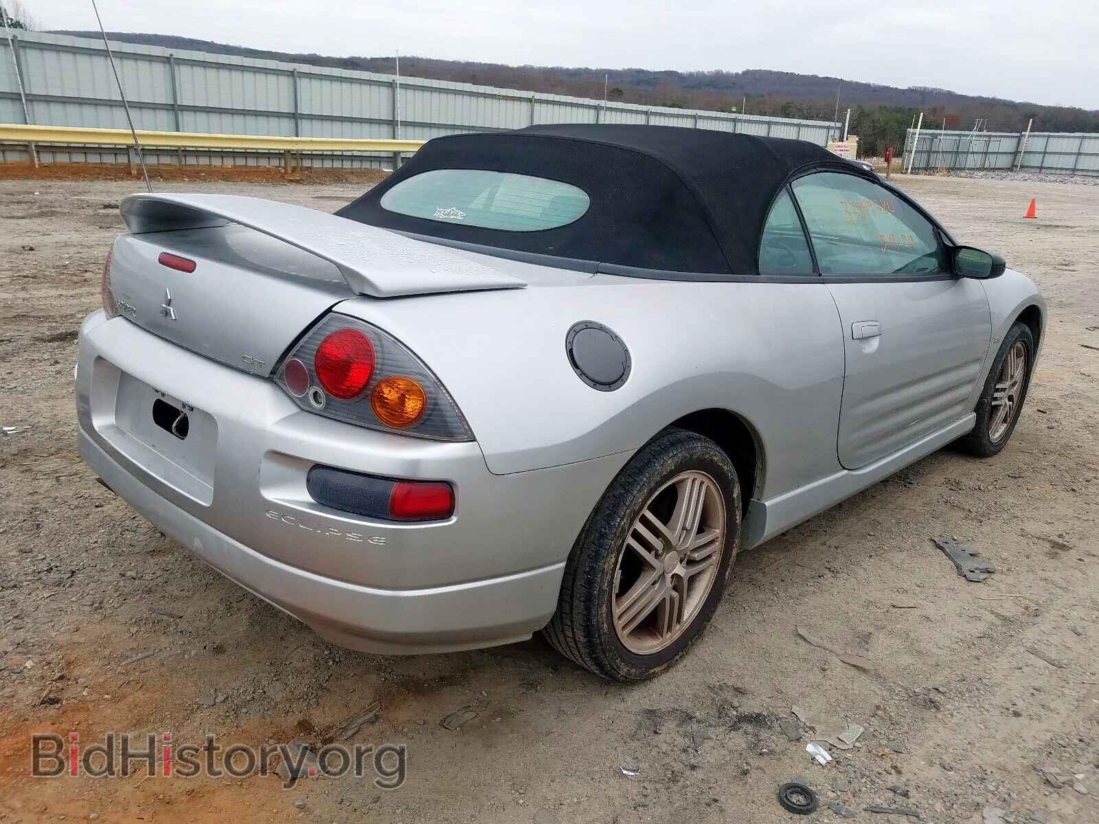2003 MITSUBISHI ECLIPSE - VIN: 4A3AE55H33E105315 - Фото 4