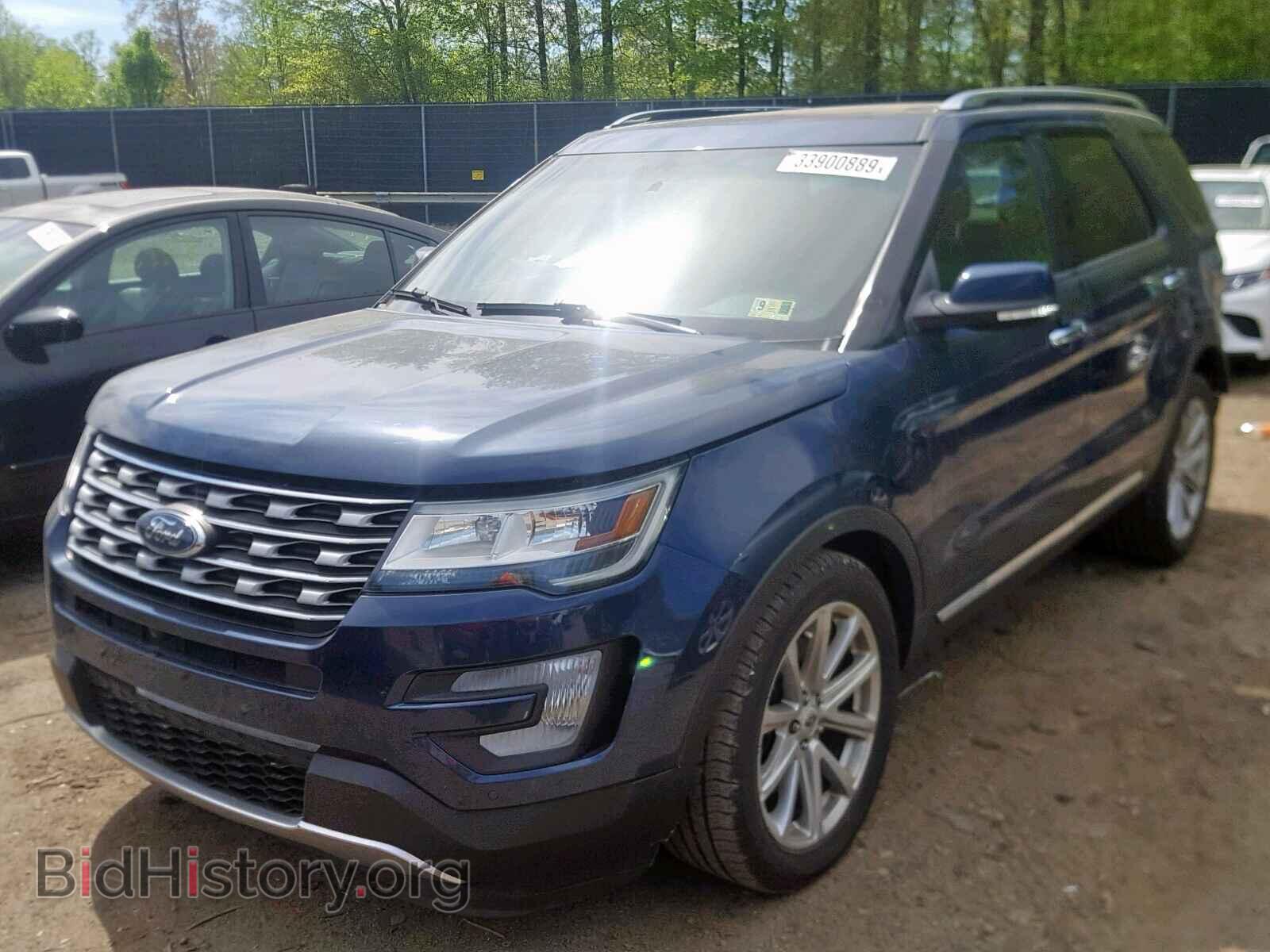 2016 FORD EXPLORER L - VIN: 1FM5K7F81GGC06740 - Фото 2