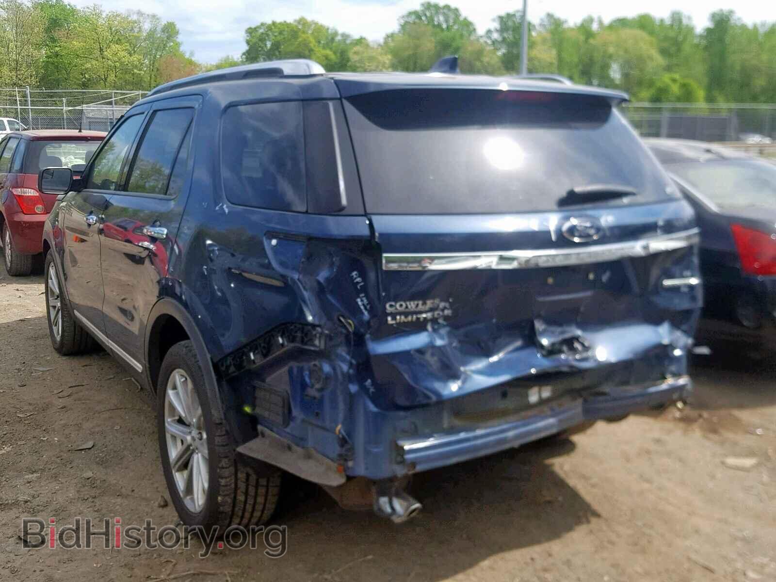 2016 FORD EXPLORER L - VIN: 1FM5K7F81GGC06740 - Фото 3