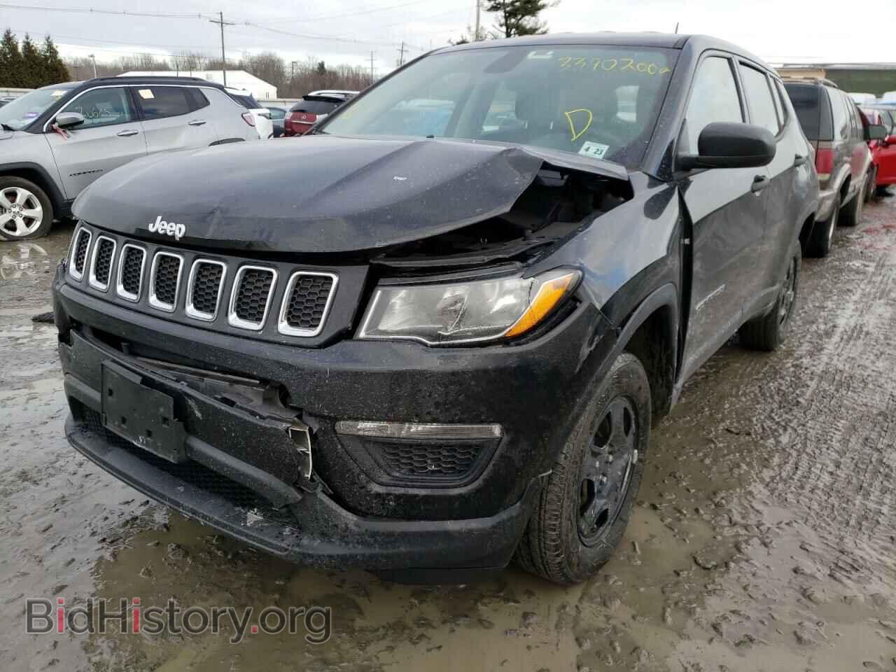 2018 JEEP COMPASS - VIN: 3C4NJDAB5JT361030 - Фото 2