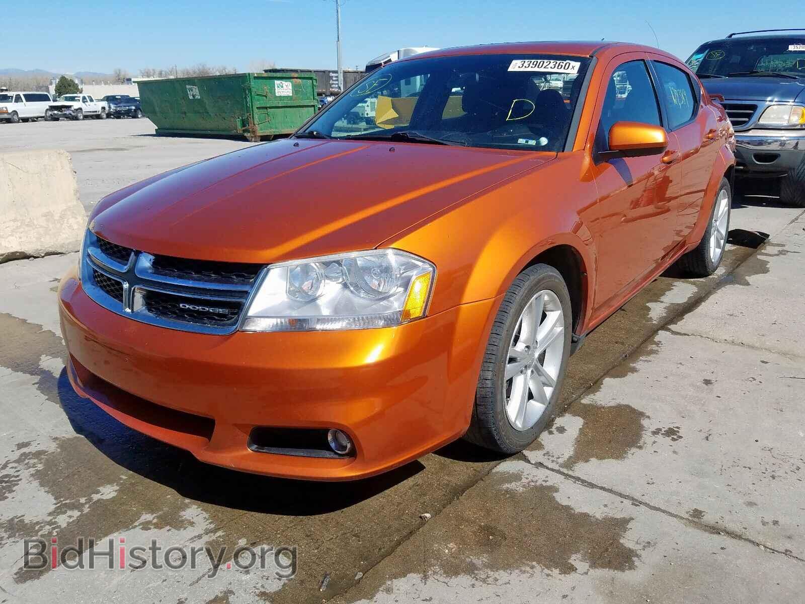 2011 DODGE AVENGER - VIN: 1B3BD1FG6BN605638 - Фото 2