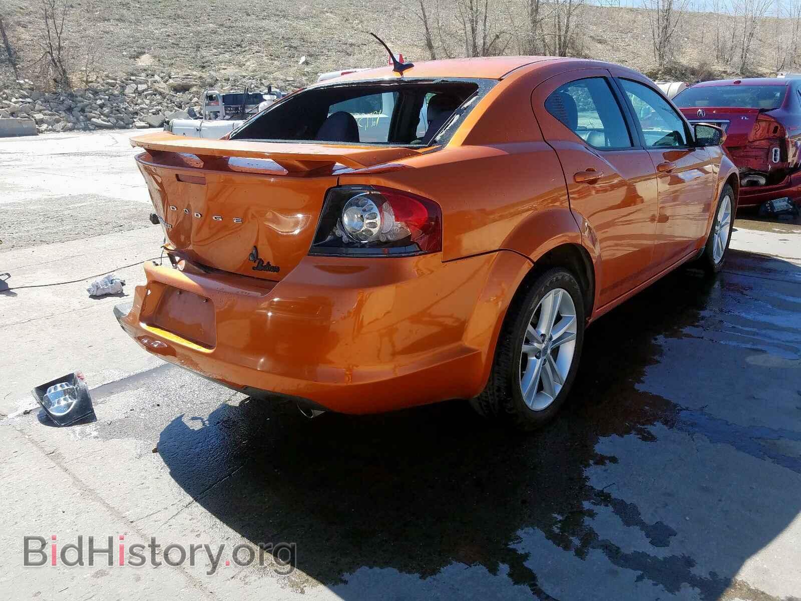 2011 DODGE AVENGER - VIN: 1B3BD1FG6BN605638 - Фото 4