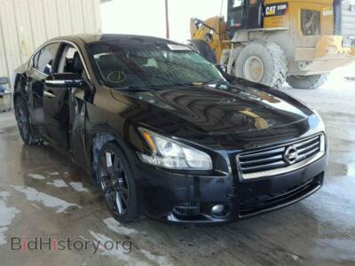 2014 Nissan MAXIMA S, black — VIN 1N4AA5AP0EC491966, Copart