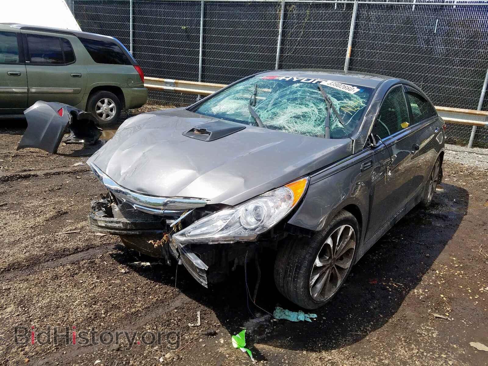 2014 HYUNDAI SONATA - VIN: 5NPEC4AB8EH880489 - Фото 2