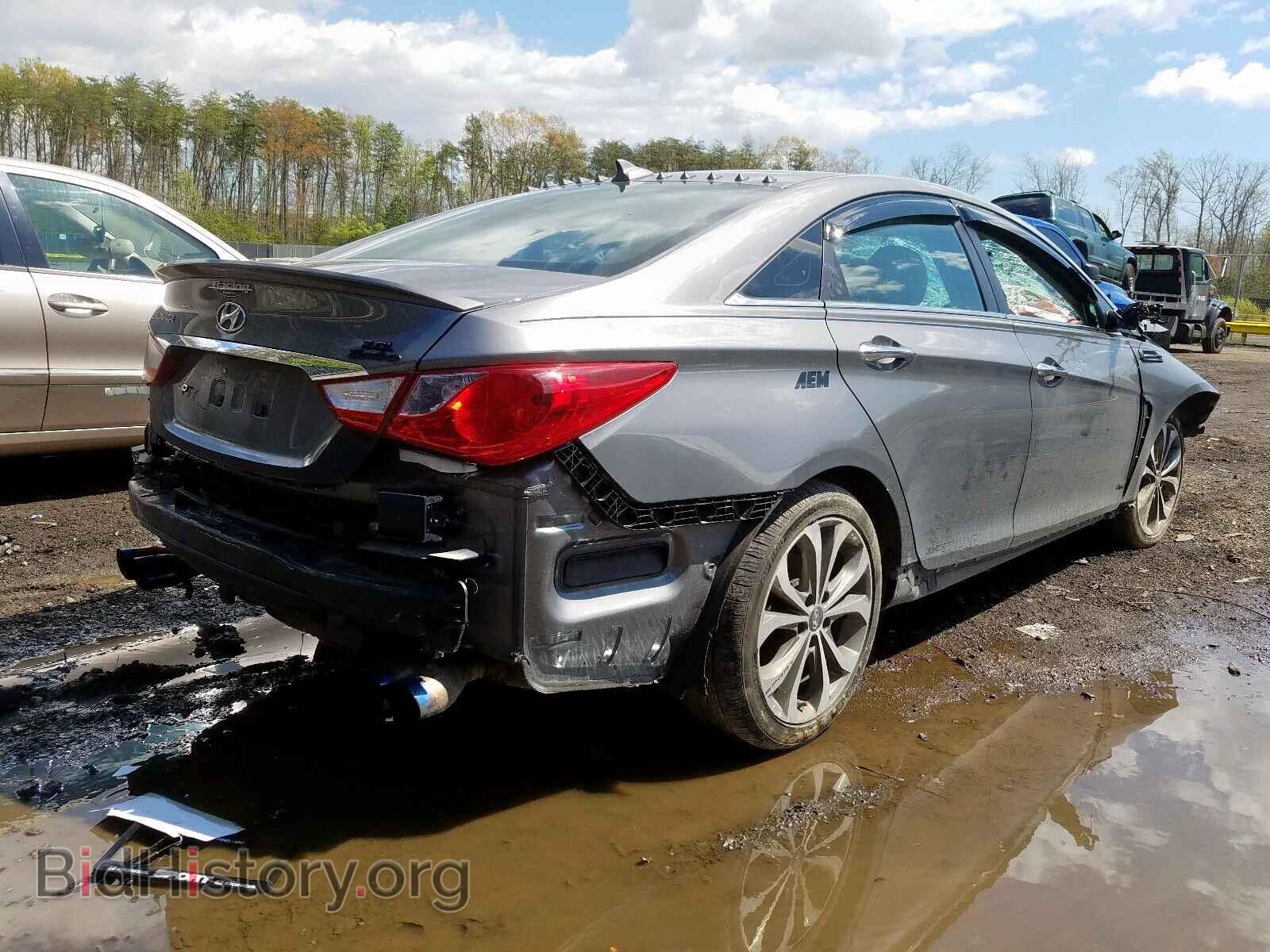 2014 HYUNDAI SONATA - VIN: 5NPEC4AB8EH880489 - Фото 4