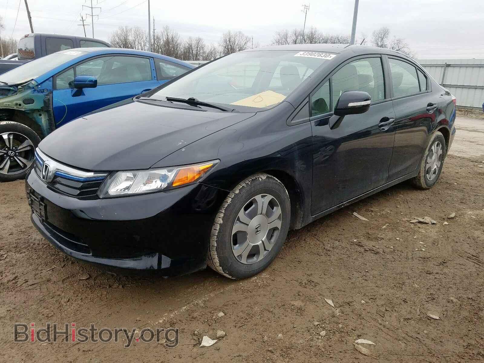 2012 HONDA CIVIC - VIN: JHMFB4F27CS004882 - Фото 2