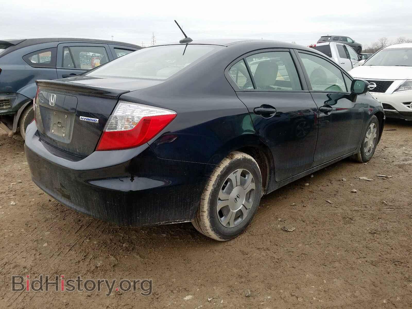 2012 HONDA CIVIC - VIN: JHMFB4F27CS004882 - Фото 4