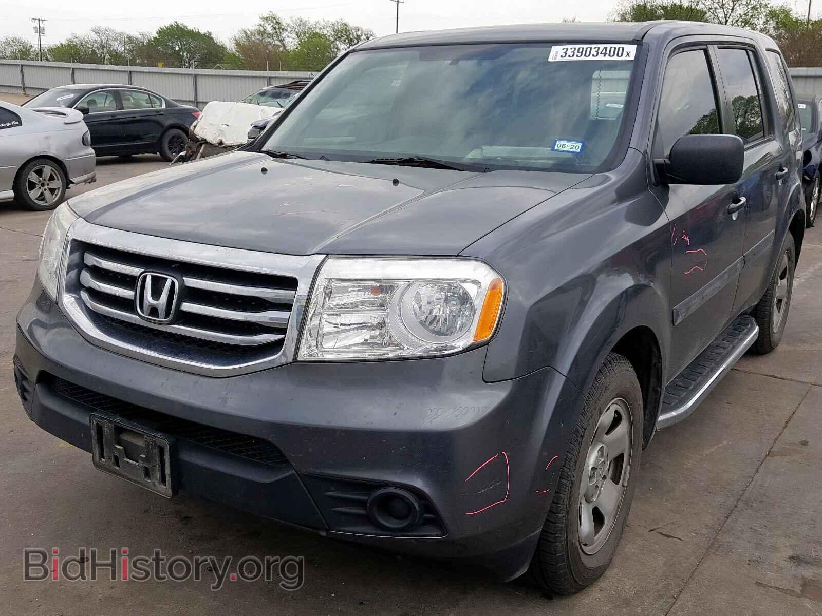 2013 HONDA PILOT - VIN: 5FNYF3H2XDB025357 - Фото 2