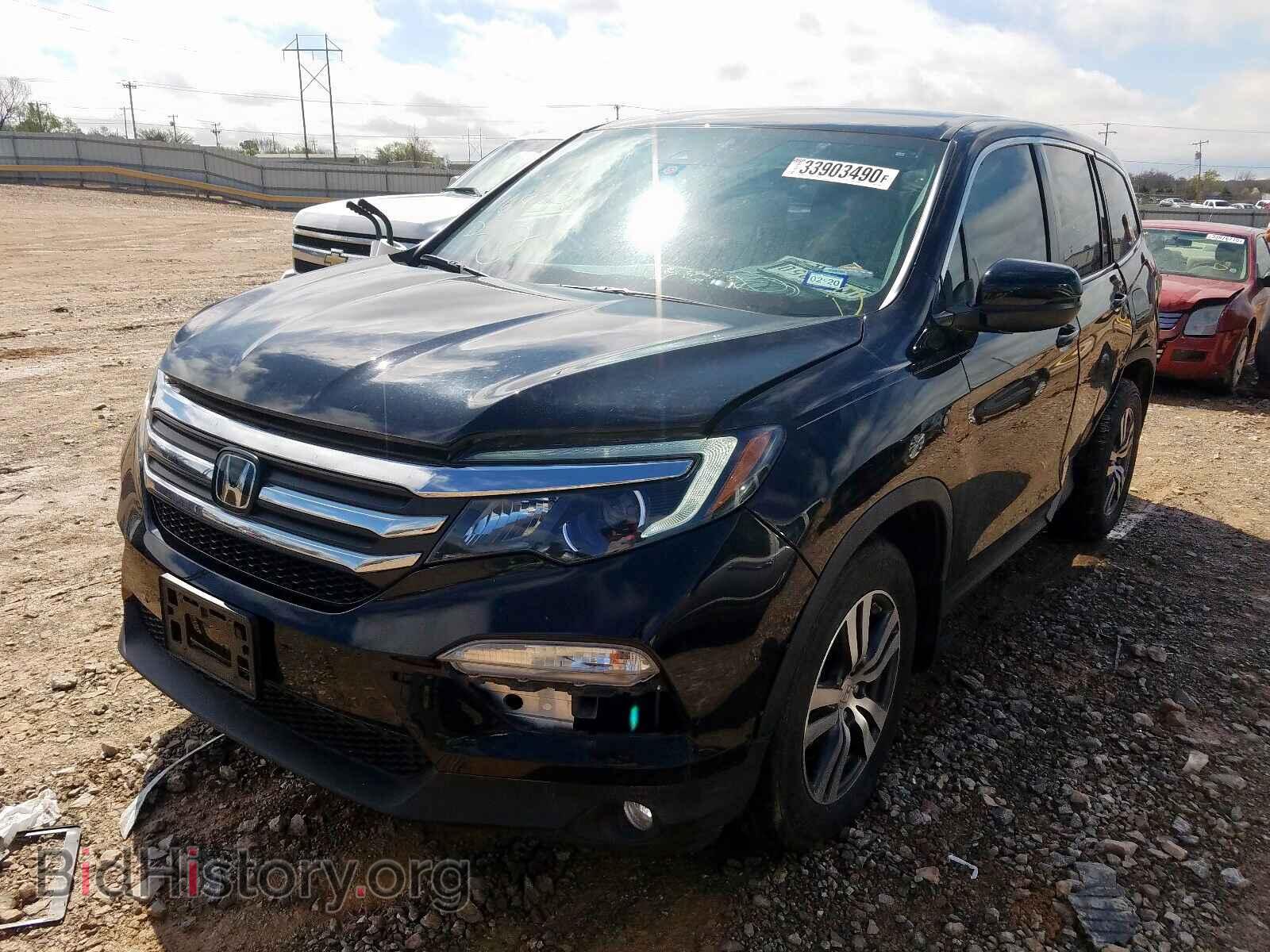2016 HONDA PILOT - VIN: 5FNYF6H41GB116833 - Фото 2