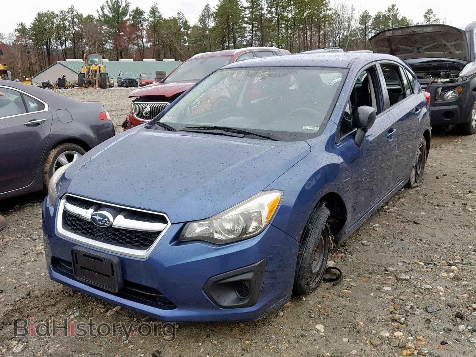 2012 SUBARU IMPREZA - VIN: JF1GPAA62CH230492 - Фото 2