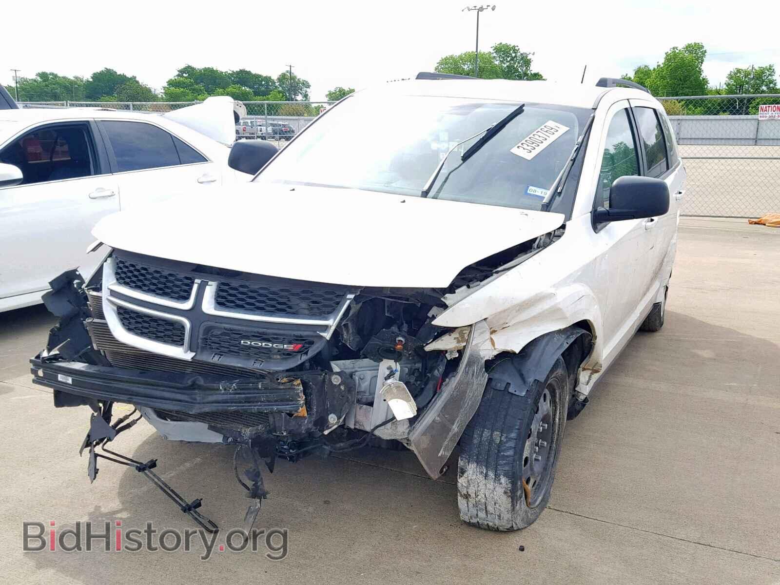 2017 DODGE JOURNEY SE - VIN: 3C4PDCAB2HT691566 - Фото 2