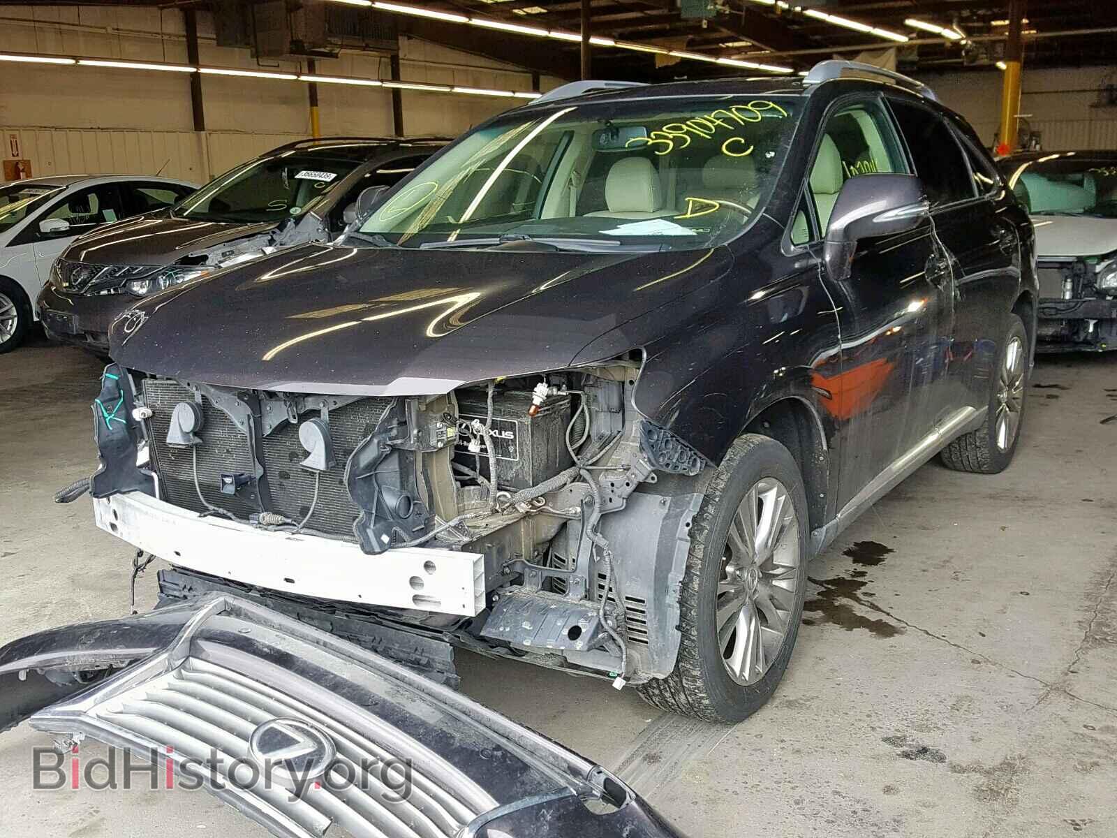 2013 LEXUS RX 350 - VIN: 2T2BK1BA7DC156283 - Фото 2
