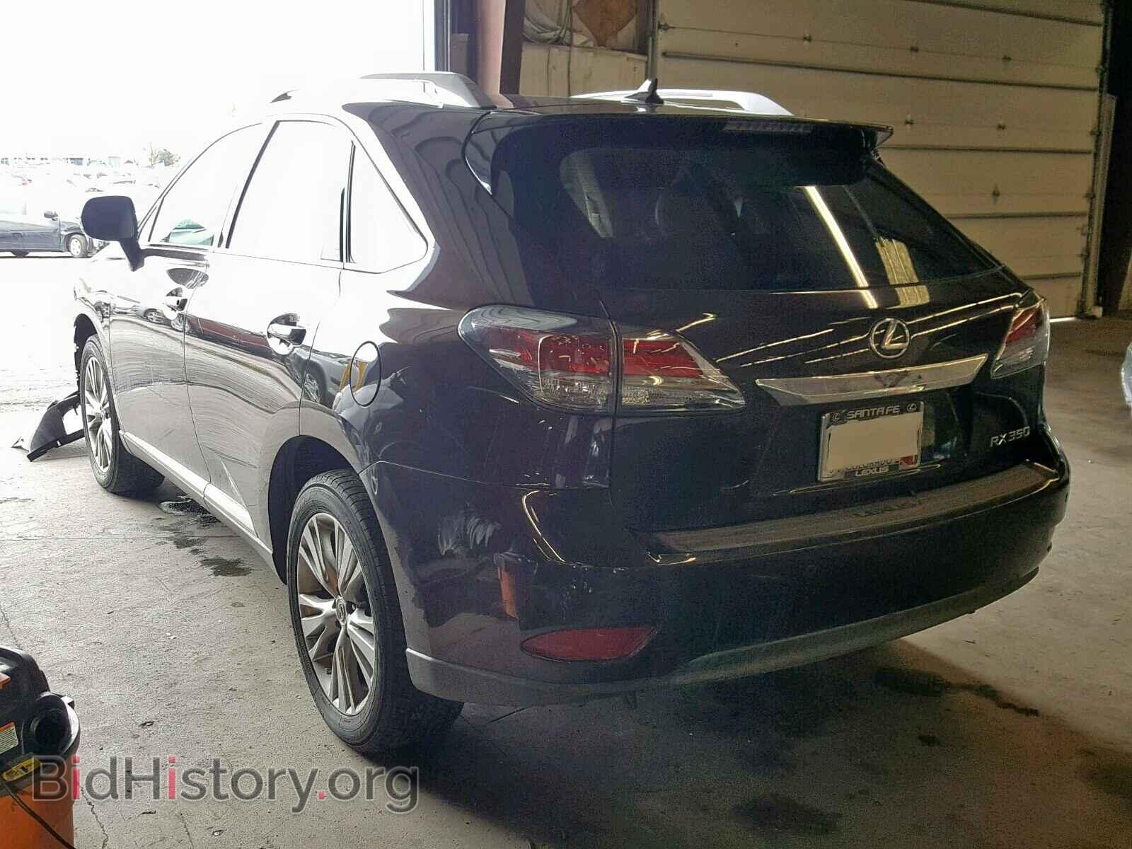 2013 LEXUS RX 350 - VIN: 2T2BK1BA7DC156283 - Фото 3