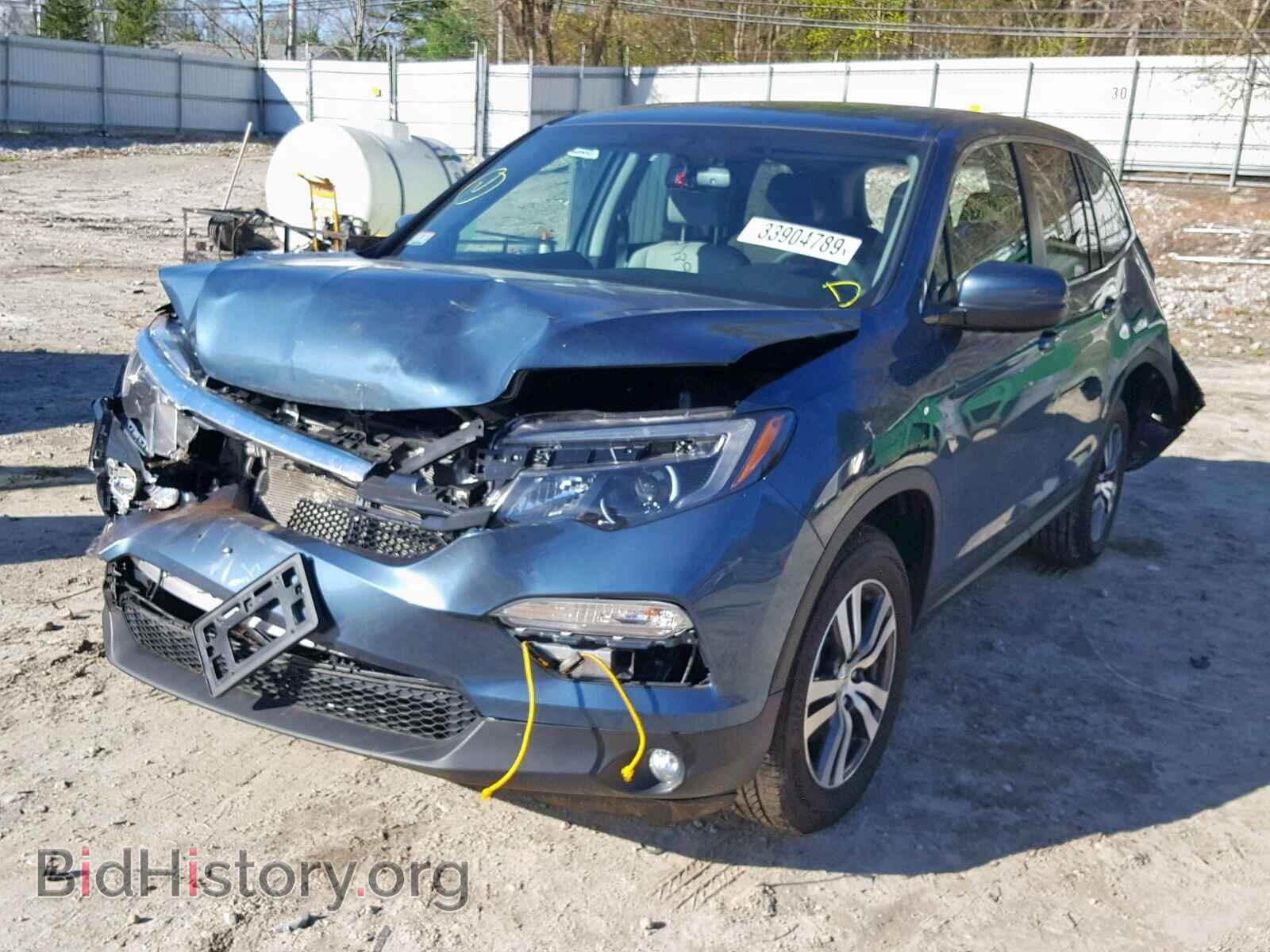 2017 HONDA PILOT EXL - VIN: 5FNYF6H57HB047950 - Фото 2