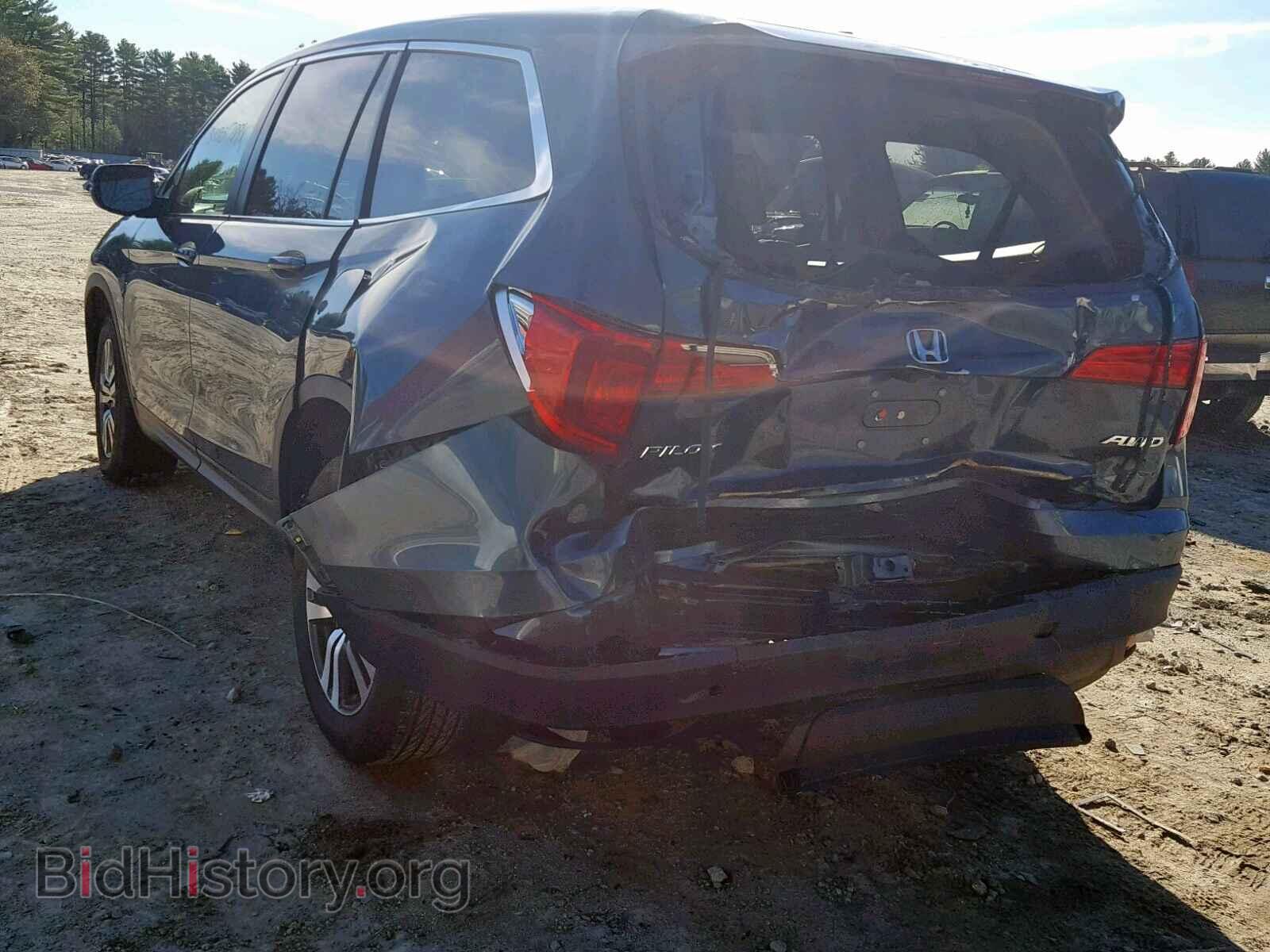 2017 HONDA PILOT EXL - VIN: 5FNYF6H57HB047950 - Фото 3