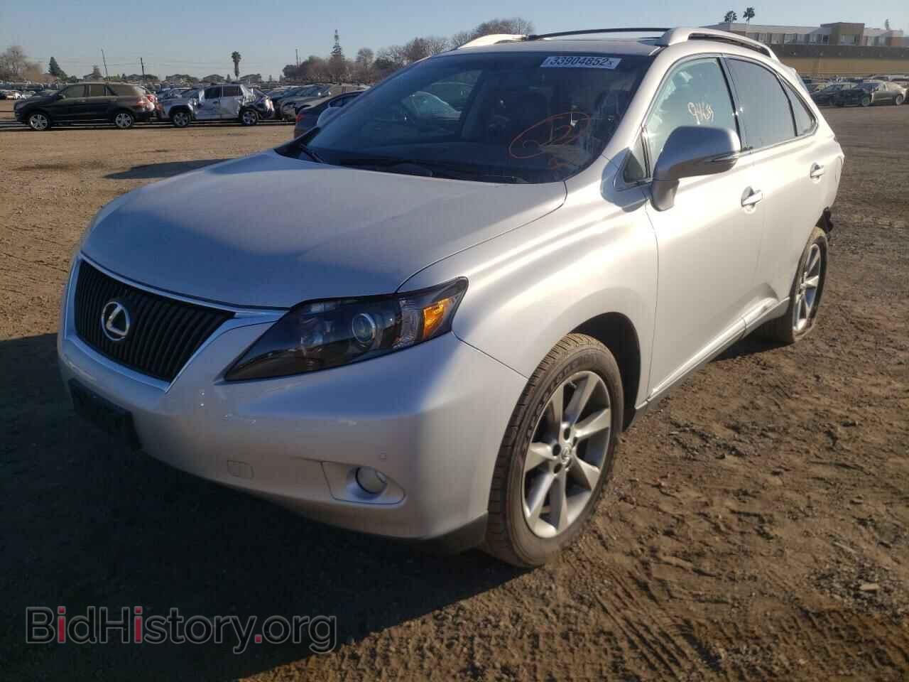 2012 LEXUS RX350 - VIN: 2T2BK1BA9CC134557 - Фото 2