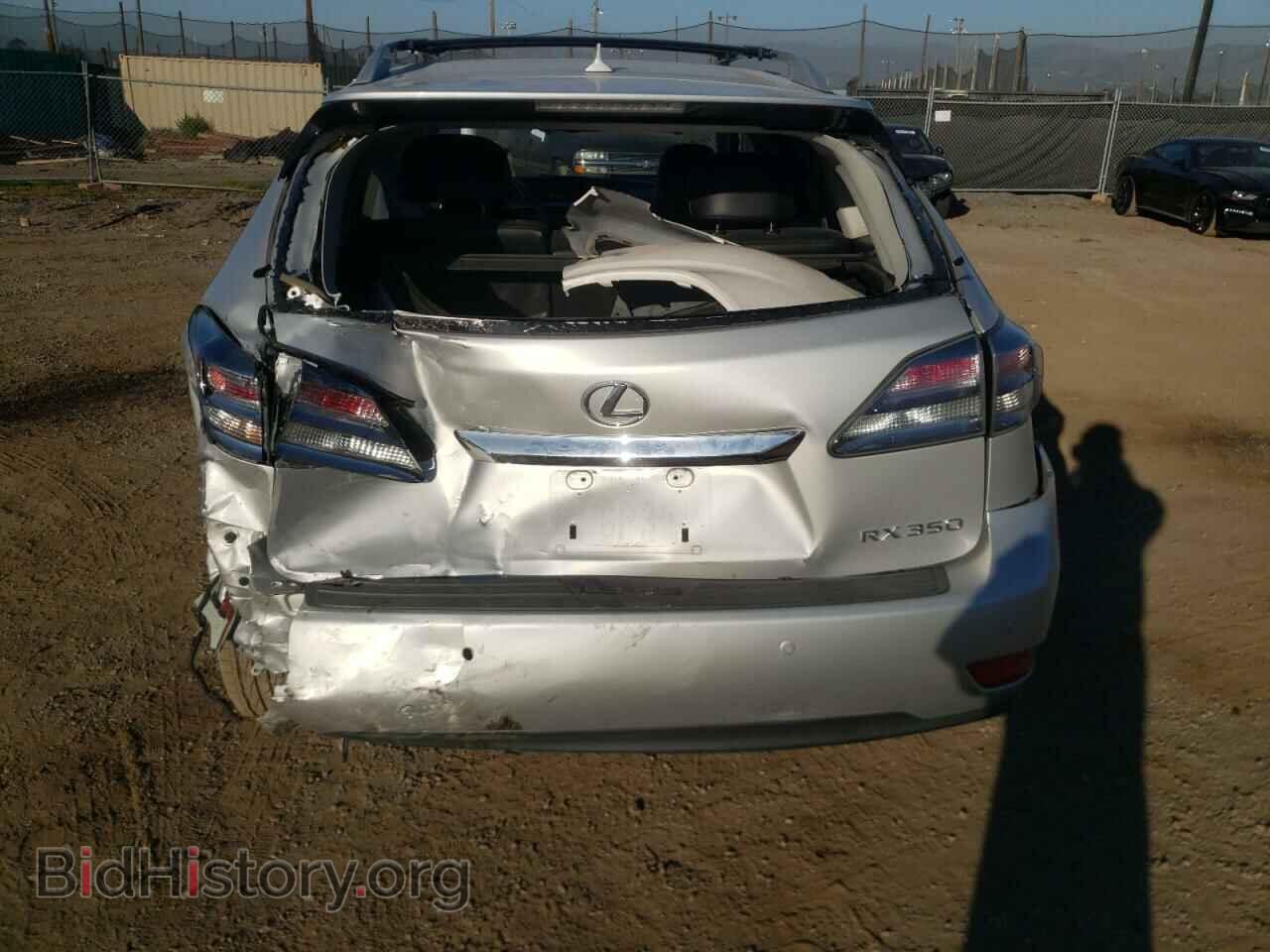 2012 LEXUS RX350 - VIN: 2T2BK1BA9CC134557 - Фото 9