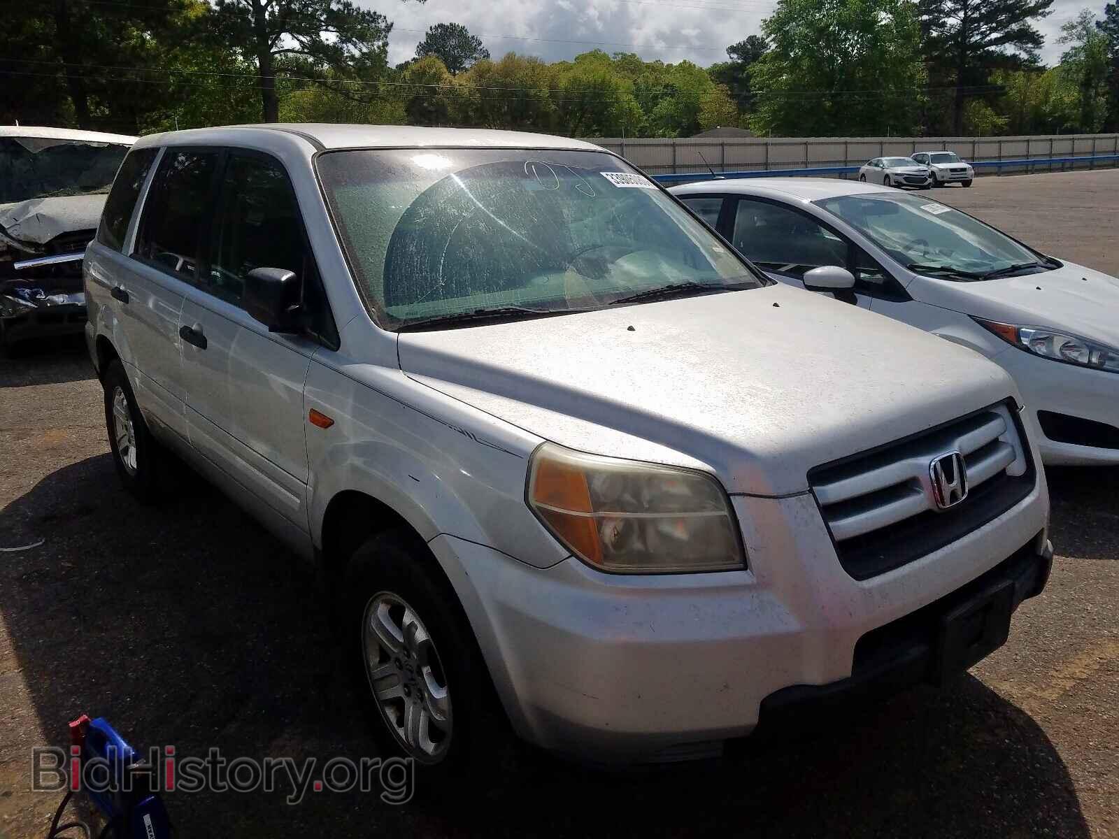 Фотография 5FNYF28167B002647 - HONDA PILOT 2007